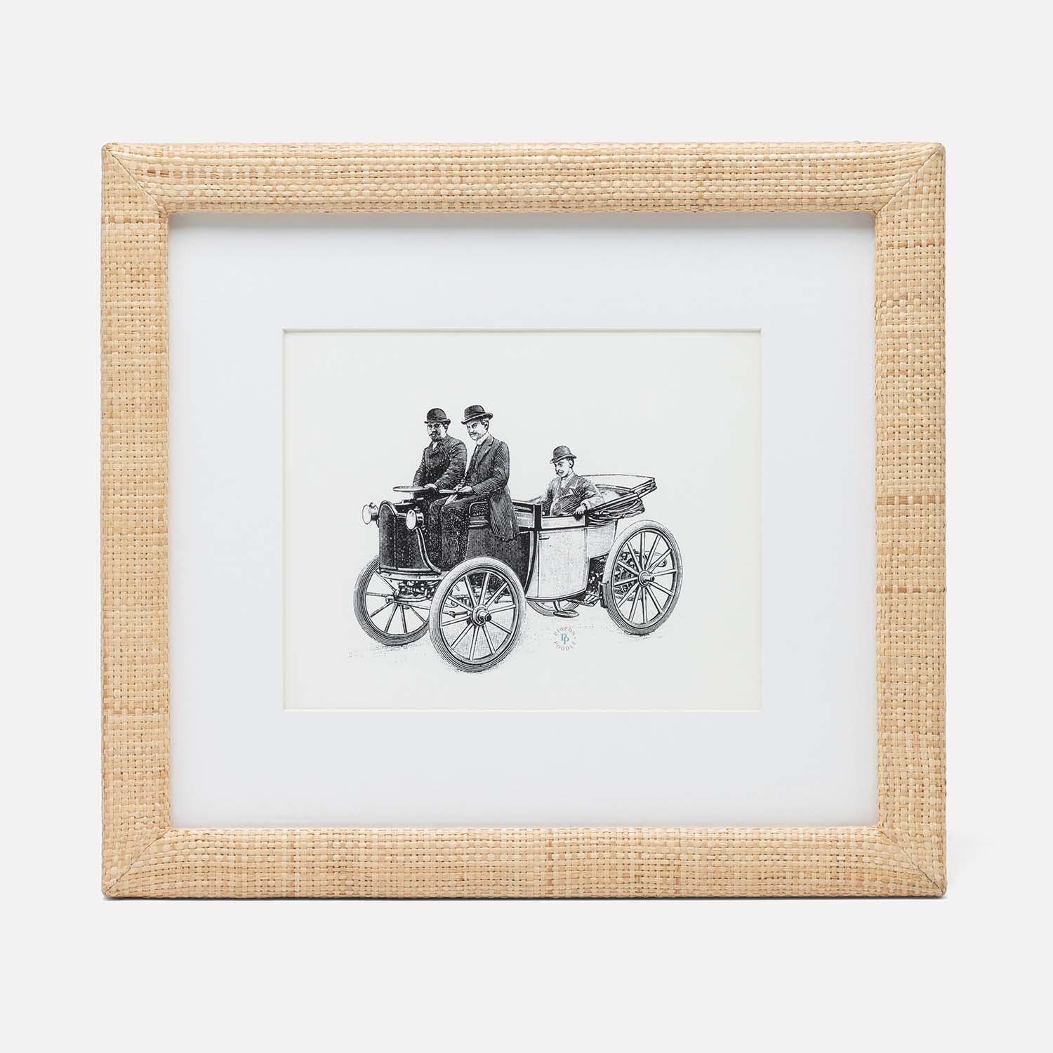 Belem, Natural, Wall Frame, 8X10", Raffia