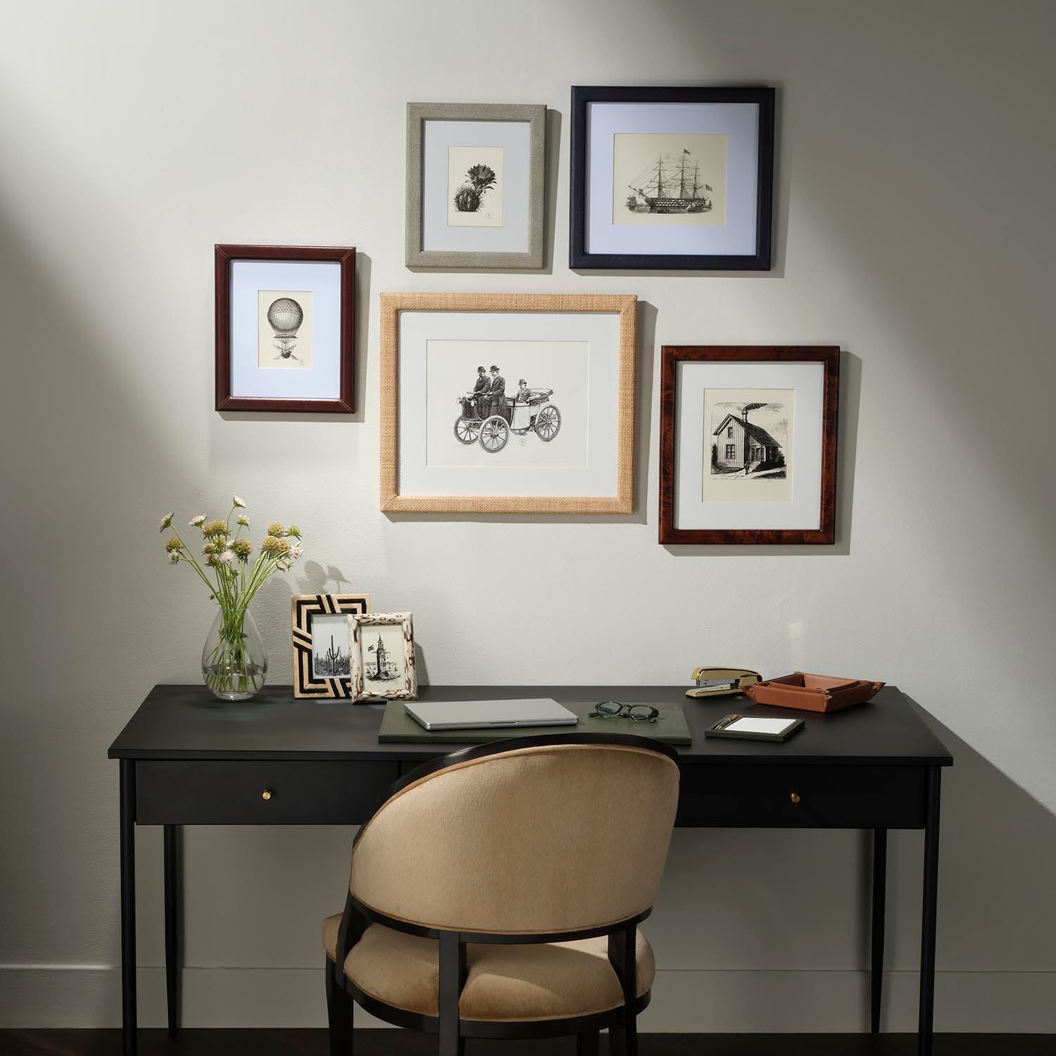 Nelson, Dark Honey, Wall Frame, 8"X10", Mappa Burl