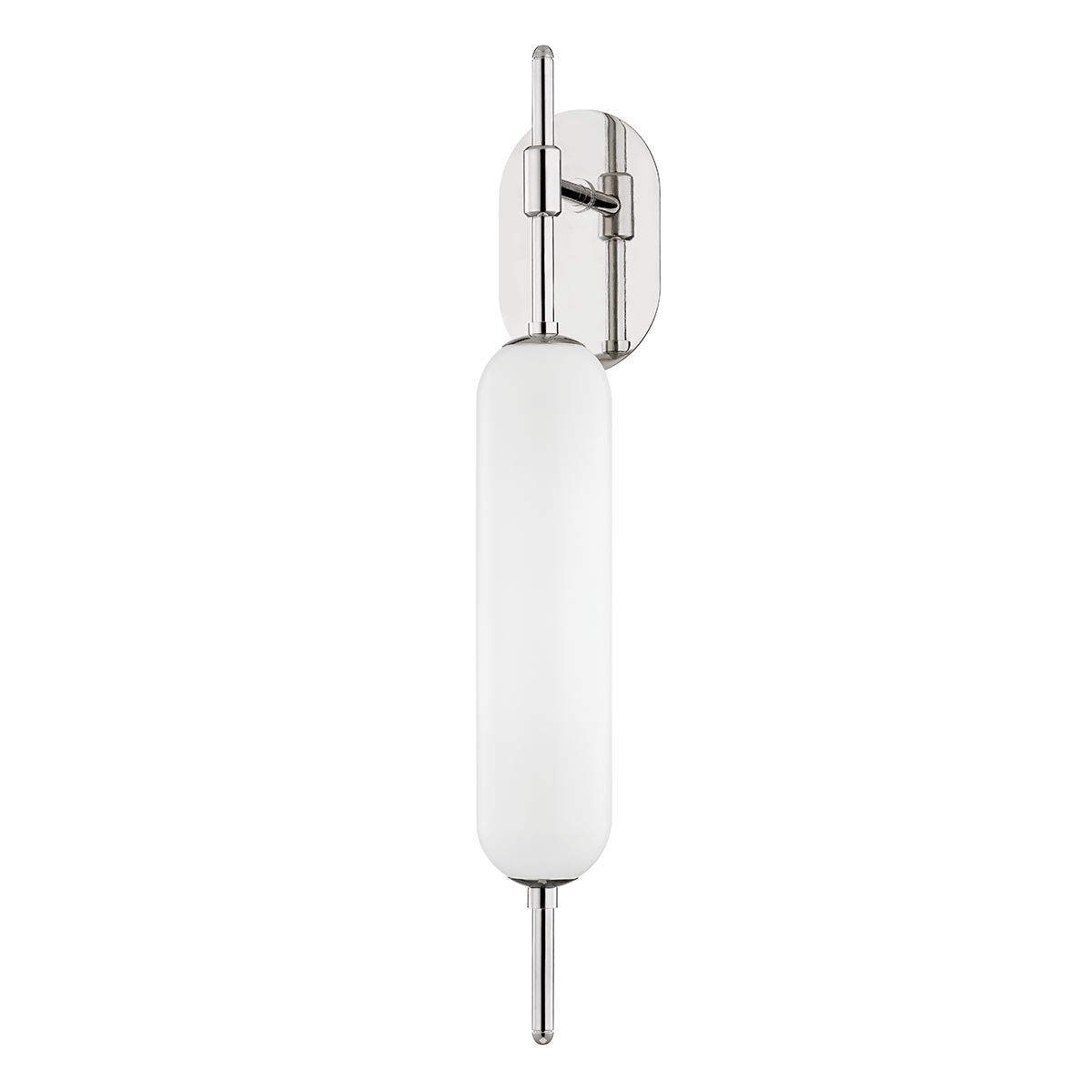 Miley 1 Light Wall Scone-Mitzi-HVL-H373101-PN-Wall LightingPolished Nickel-3-France and Son