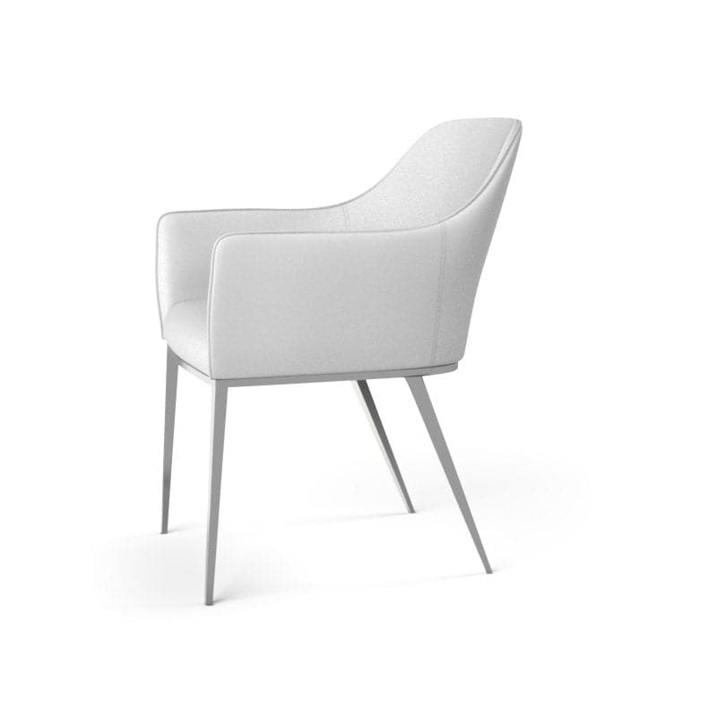 Stanis Dining Armchair - White-Sunpan-SUNPAN-13026-Dining Chairs-2-France and Son