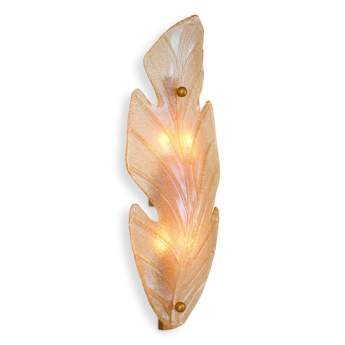 Wall Lamp Grandeur - Champagne colored glass