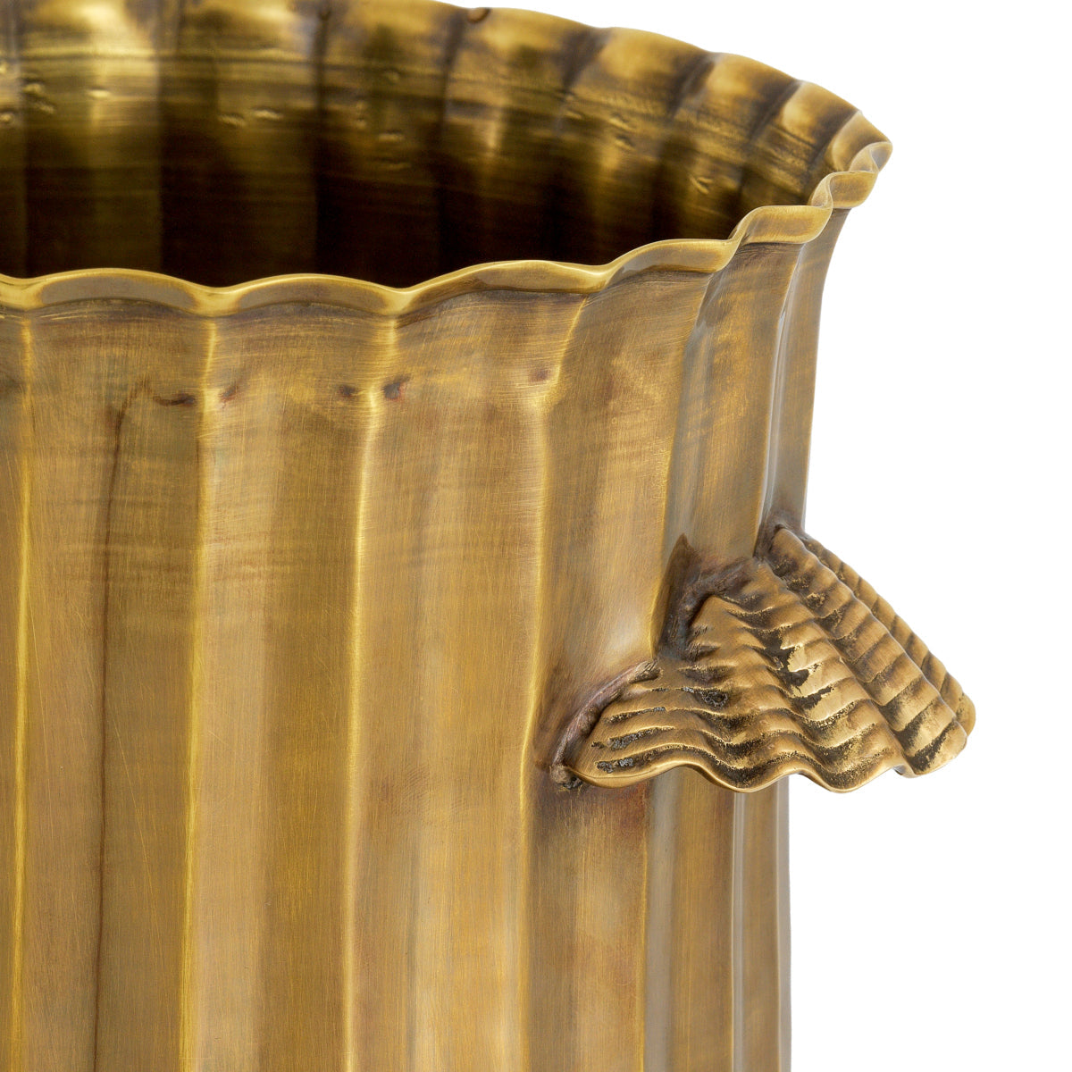 Wine Cooler Sutera - Vintage brass finish