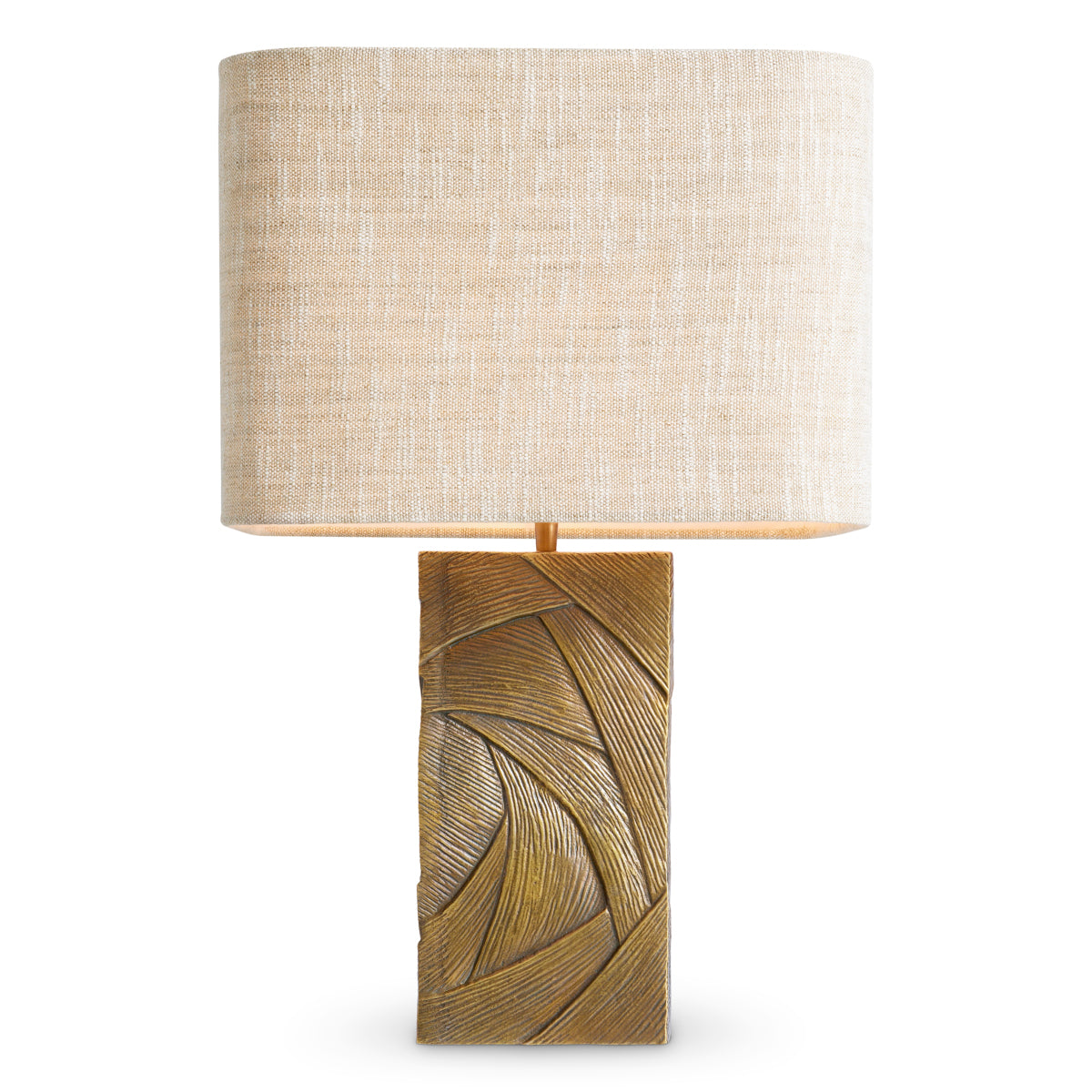 Table Lamp Bandol - Vintage brass finish