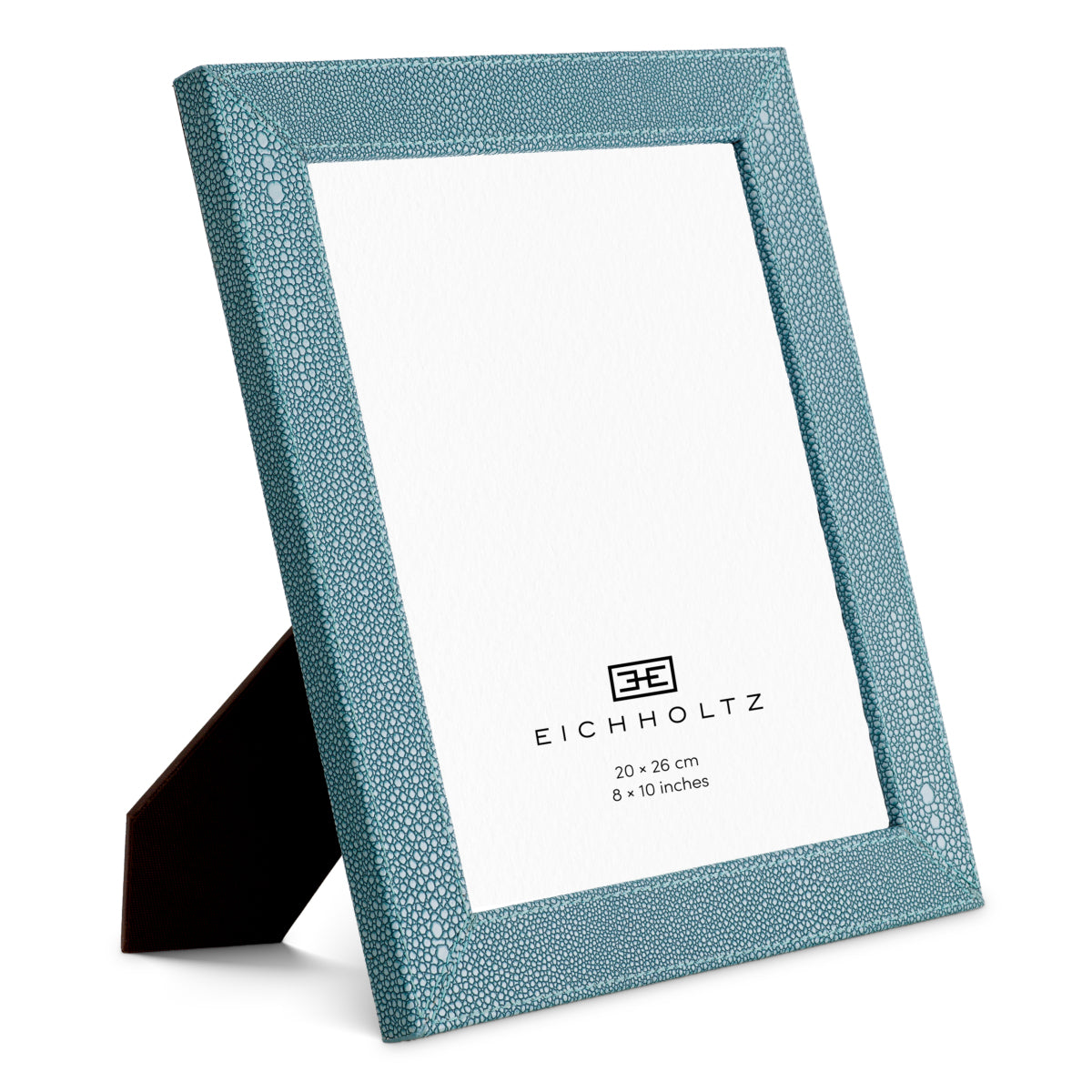 Picture Frame Scaleo set of 2 - Blue faux shagreen