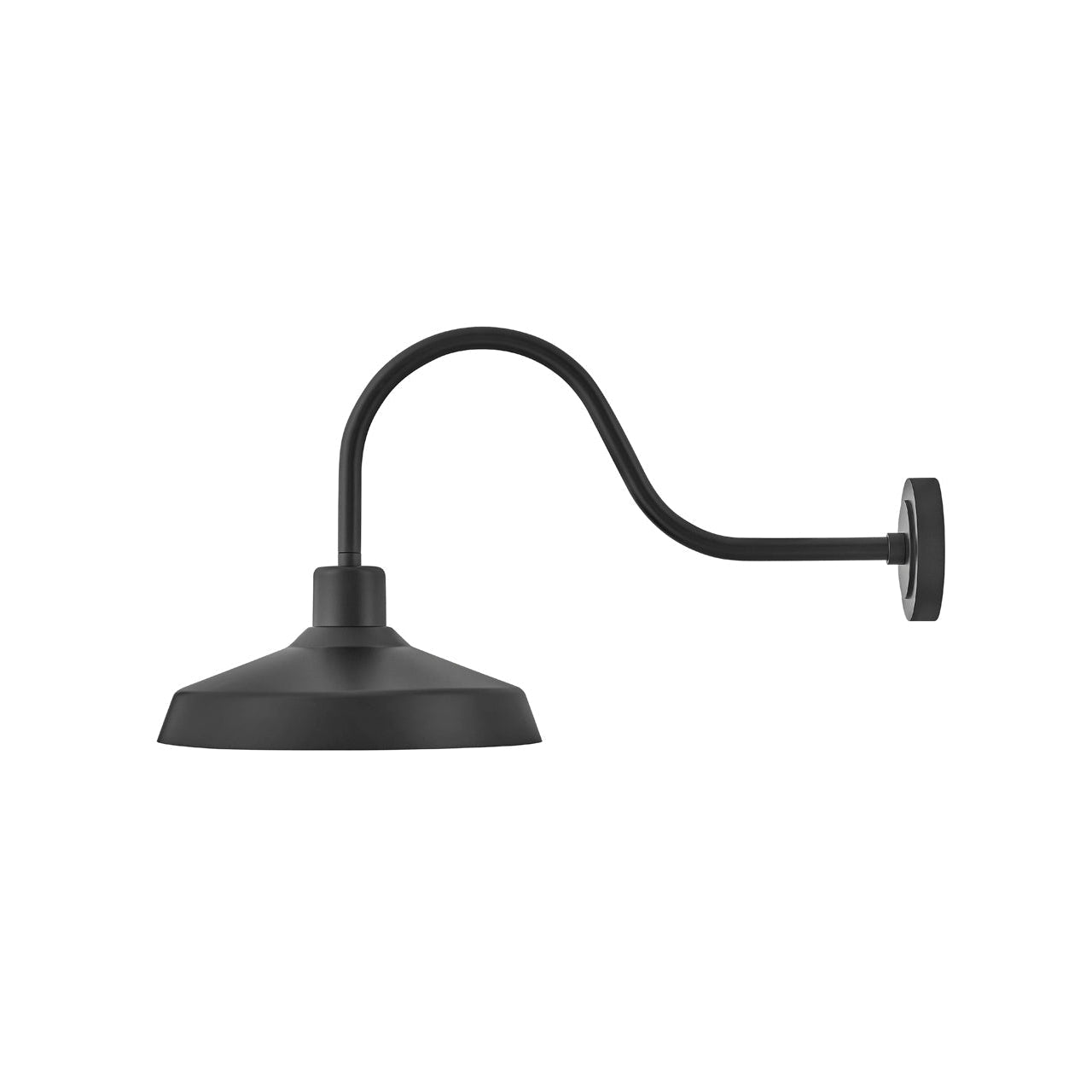 Outdoor Forge - Tall Medium Wall Mount Lantern-Hinkley Lighting-HINKLEY-12074BK-Outdoor LightingBlack-1-France and Son