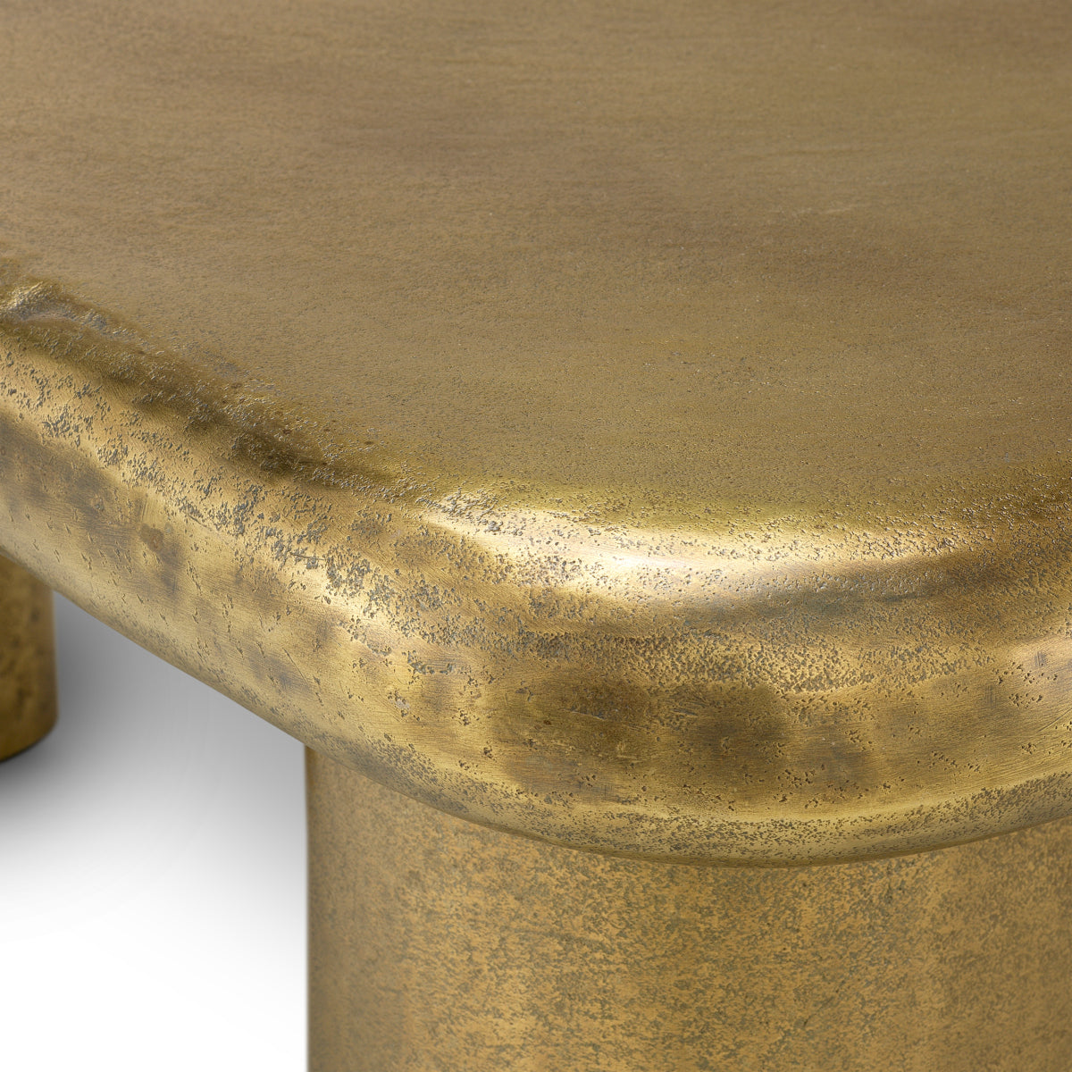 Coffee Table Bellington - Vintage brass finish