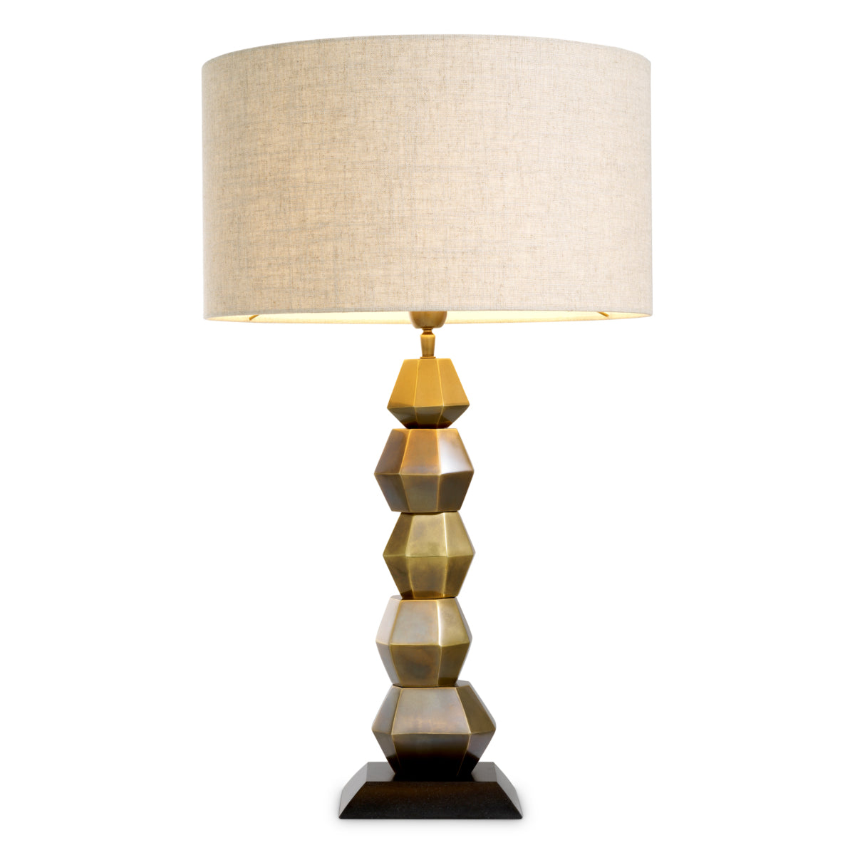 Table Lamp Lior - Vintage brass finish