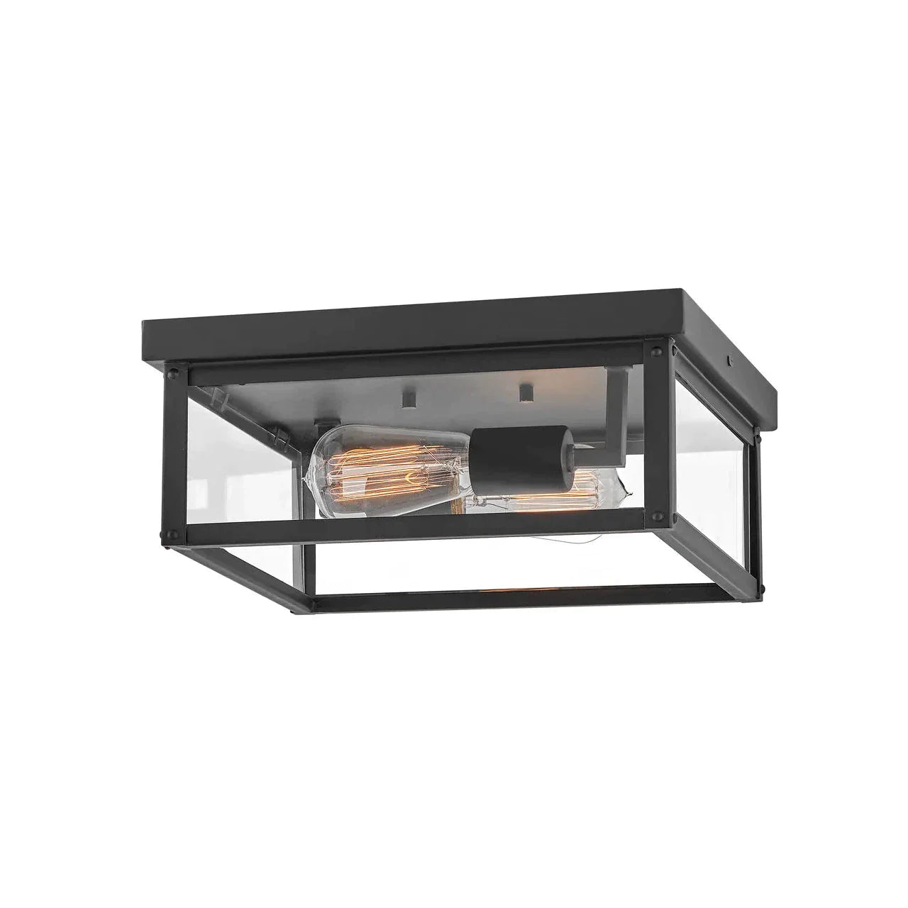 Outdoor Beckham - Medium Flush Mount-Hinkley Lighting-HINKLEY-12193BK-Outdoor Flush MountsBlack-1-France and Son