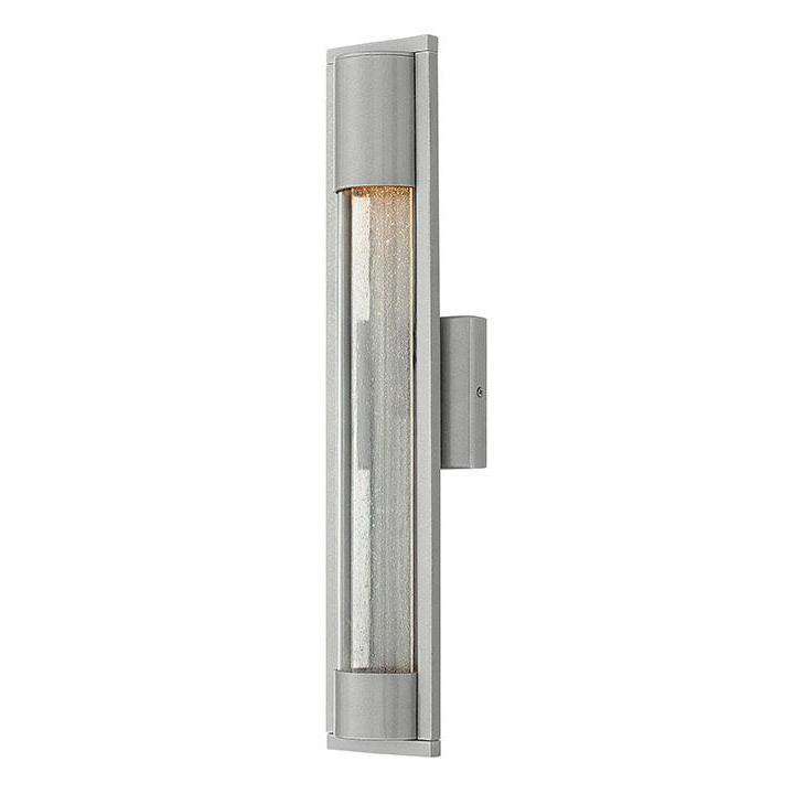 Outdoor Mist - Medium Wall Mount Lantern-Hinkley Lighting-HINKLEY-1224TT-Outdoor Wall SconcesTitanium-3-France and Son