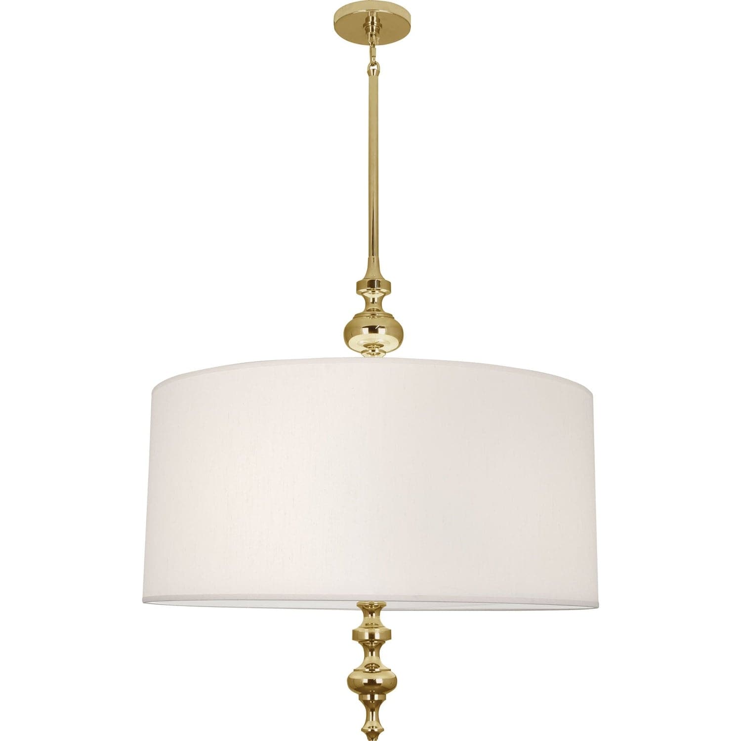 Arthur Pendant-Robert Abbey Fine Lighting-ABBEY-1225-PendantsModern Brass-1-France and Son