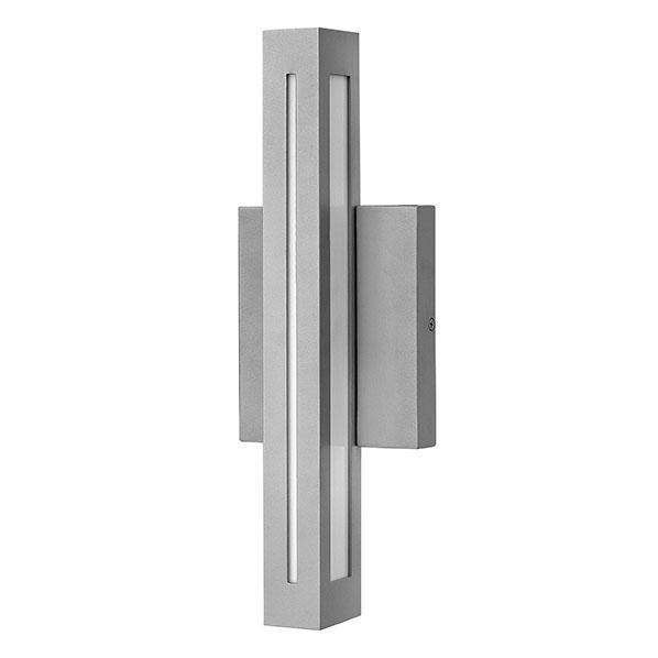Outdoor Vue Wall Sconce-Hinkley Lighting-HINKLEY-12312TT-Outdoor Wall SconcesTitanium-2-France and Son
