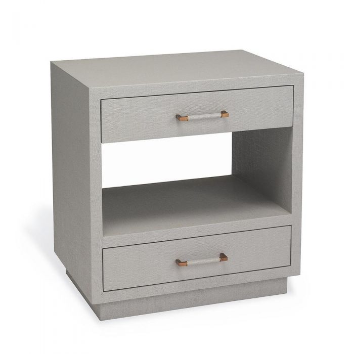 Taylor Bedside Chest-Interlude-INTER-125190-DressersGrey-1-France and Son