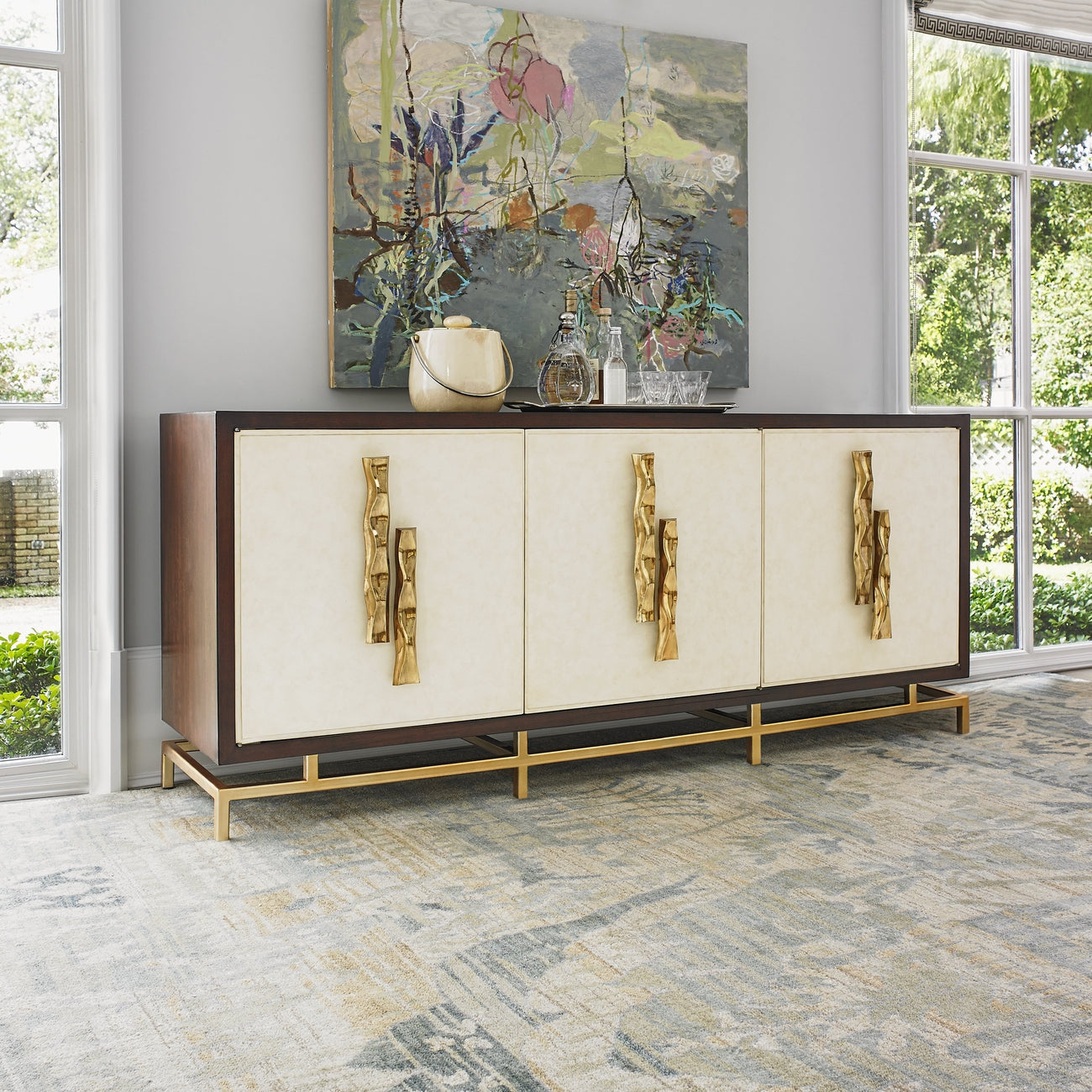 Origami Multi-Use Cabinet-Ambella-AMBELLA-12572-630-001-Sideboards & Credenzas-1-France and Son