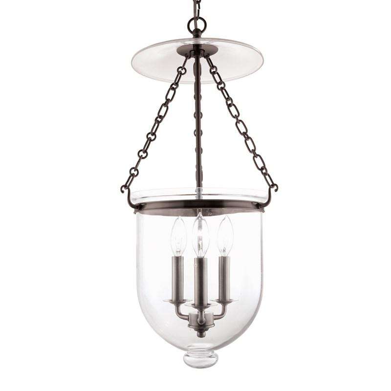 Hampton 3 Light Pendant Old Bronze-Hudson Valley-HVL-254-OB-C1-Pendants-1-France and Son