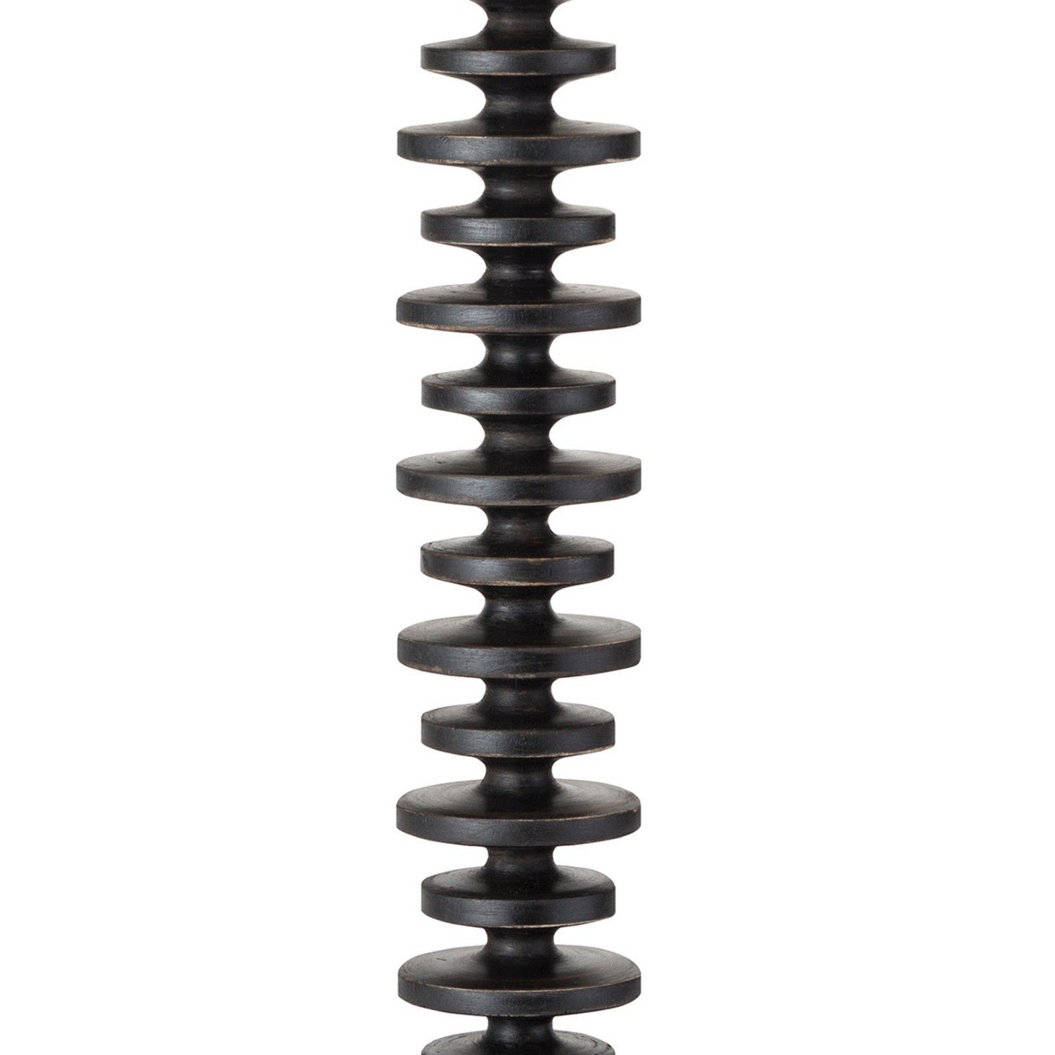 Fishbone Buffet Lamp - Ebony-Regina Andrew Design-RAD-13-1222EB-Table Lamps-3-France and Son