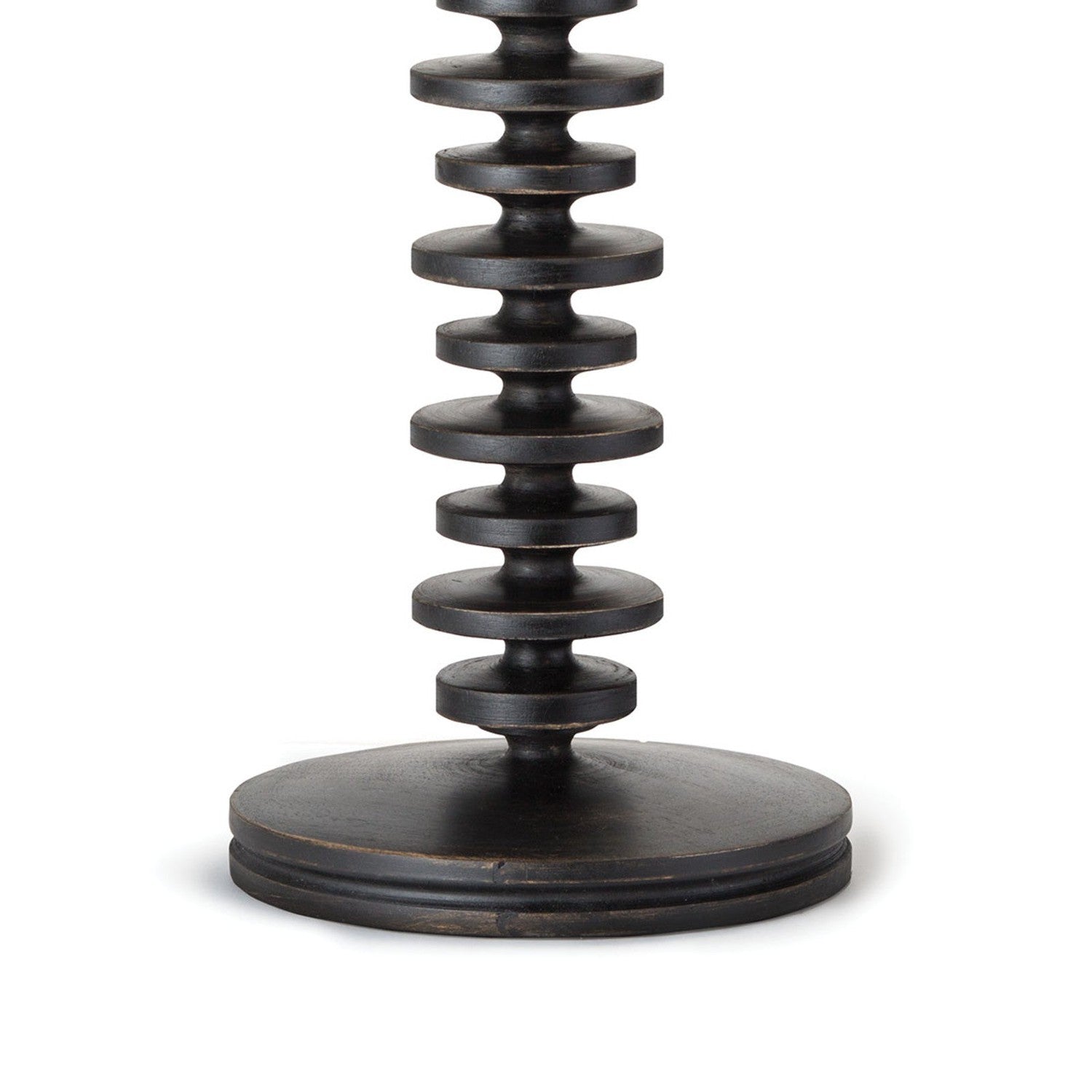 Fishbone Buffet Lamp - Ebony-Regina Andrew Design-RAD-13-1222EB-Table Lamps-4-France and Son