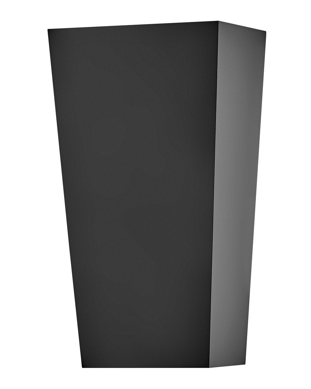 Cruz - Small Wall Mount Lantern-Hinkley Lighting-HINKLEY-13020BK-LL-Flush MountsBlack-3-France and Son