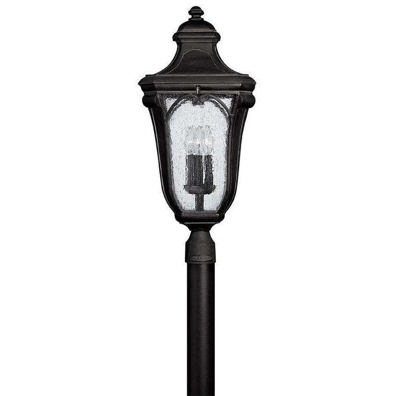 Outdoor Trafalgar - Large Post Top or Pier Mount Lantern-Hinkley Lighting-HINKLEY-1311MB-Outdoor Post LanternsMuseum Black-2-France and Son