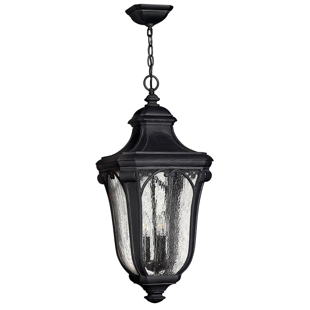 Outdoor Trafalgar - Large Hanging Lantern-Hinkley Lighting-HINKLEY-1312MB-Outdoor Post Lanterns-1-France and Son