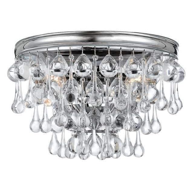 Calypso 2 Light Sconce-Crystorama Lighting Company-CRYSTO-132-CH-Wall LightingPolished Chrome-2-France and Son