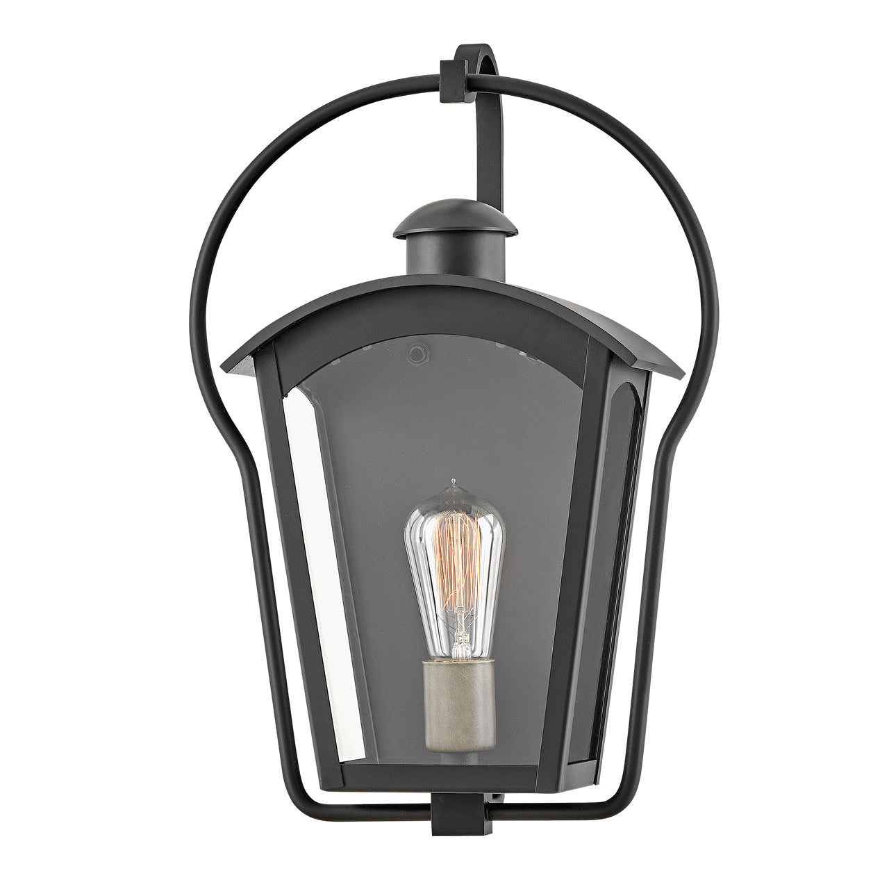 Outdoor Yale Small Wall Mount Lantern-Hinkley Lighting-HINKLEY-13300BK-Wall Lighting-1-France and Son