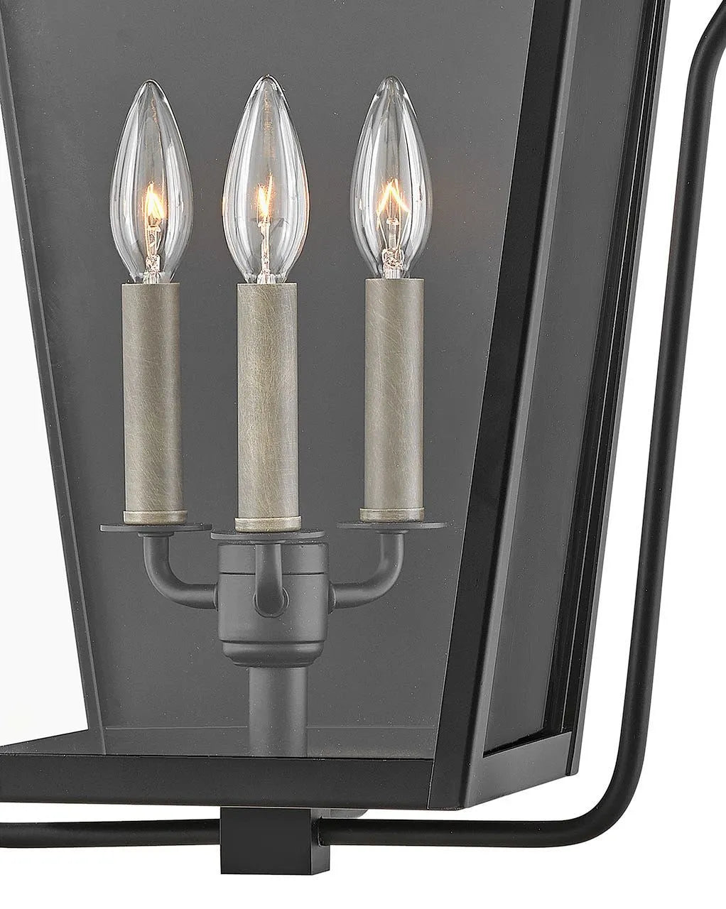 Yale Large Wall Mount Lantern-Hinkley Lighting-HINKLEY-13303BK-Outdoor Post Lanterns-3-France and Son