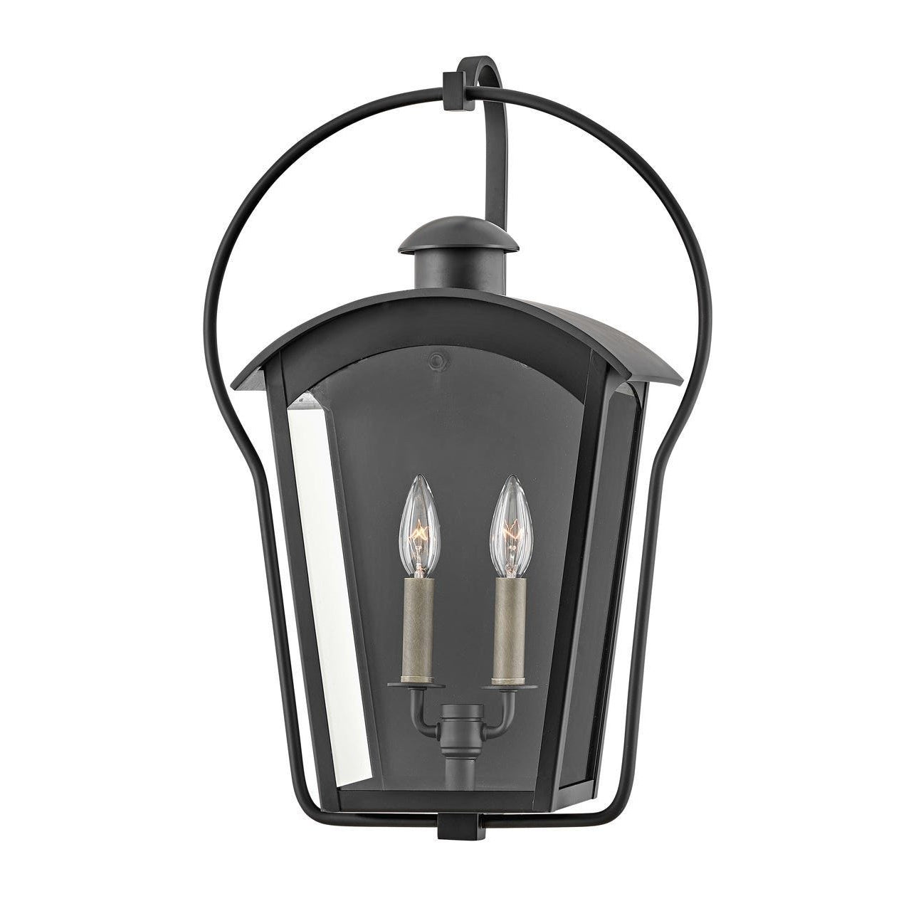 Yale Medium Wall Mount Lantern-Hinkley Lighting-HINKLEY-13304BK-Wall Lighting-1-France and Son