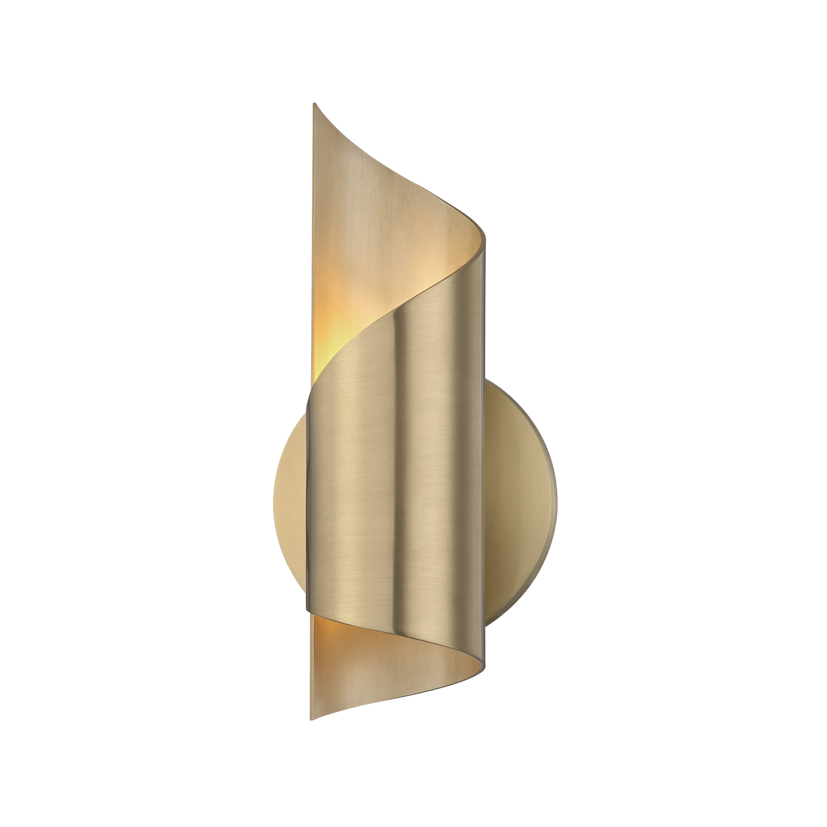 Evie 1 Light Wall Sconce-Mitzi-HVL-H161101-AGB-Outdoor Wall SconcesAged Brass-1-France and Son