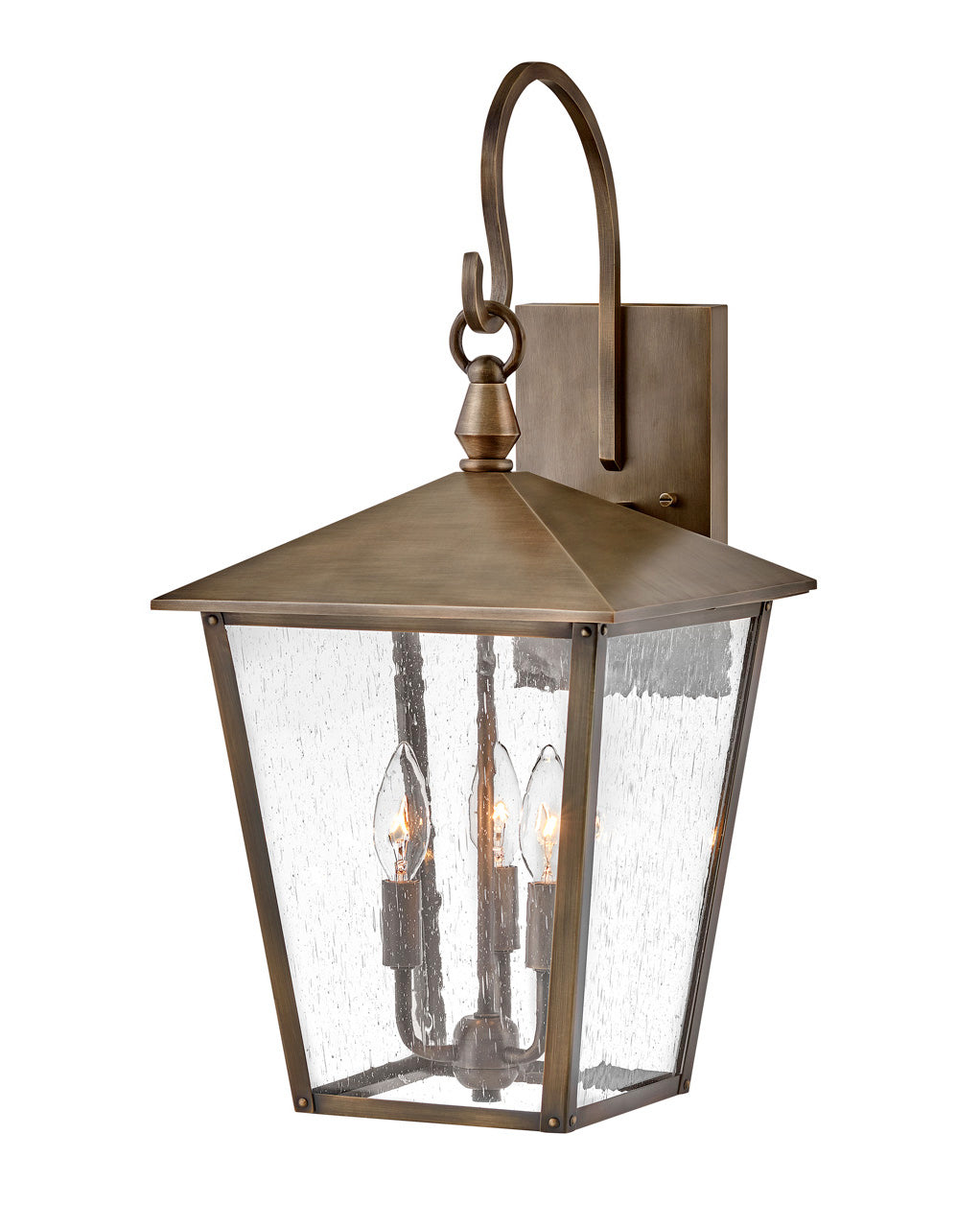 Outdoor Huntersfield Large Wall Mount Lantern-Hinkley Lighting-HINKLEY-14065BU-Wall LightingBurnished Bronze-2-France and Son