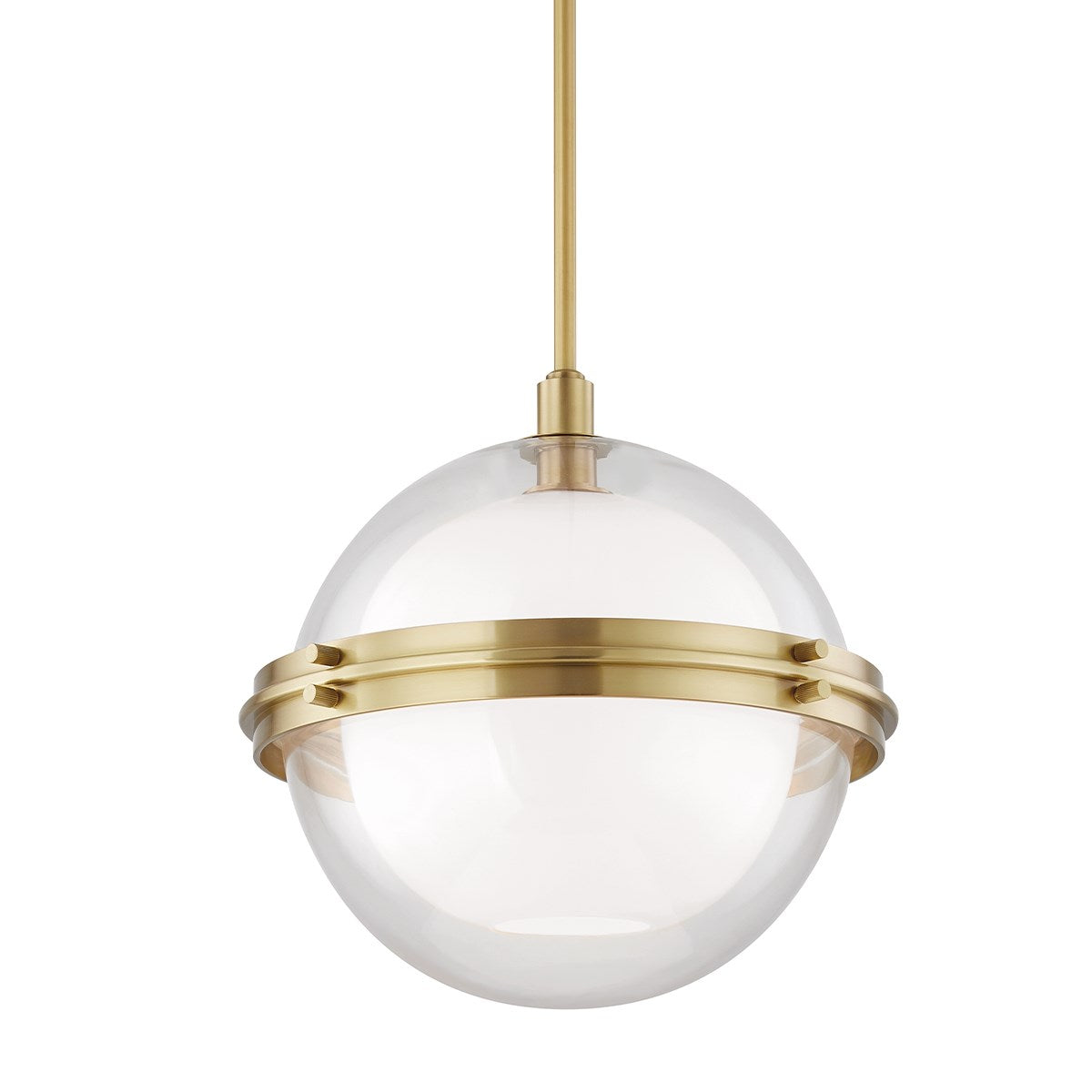 Northport Pendant Medium-Hudson Valley-HVL-6518-AGB-PendantsAged Brass-1-France and Son