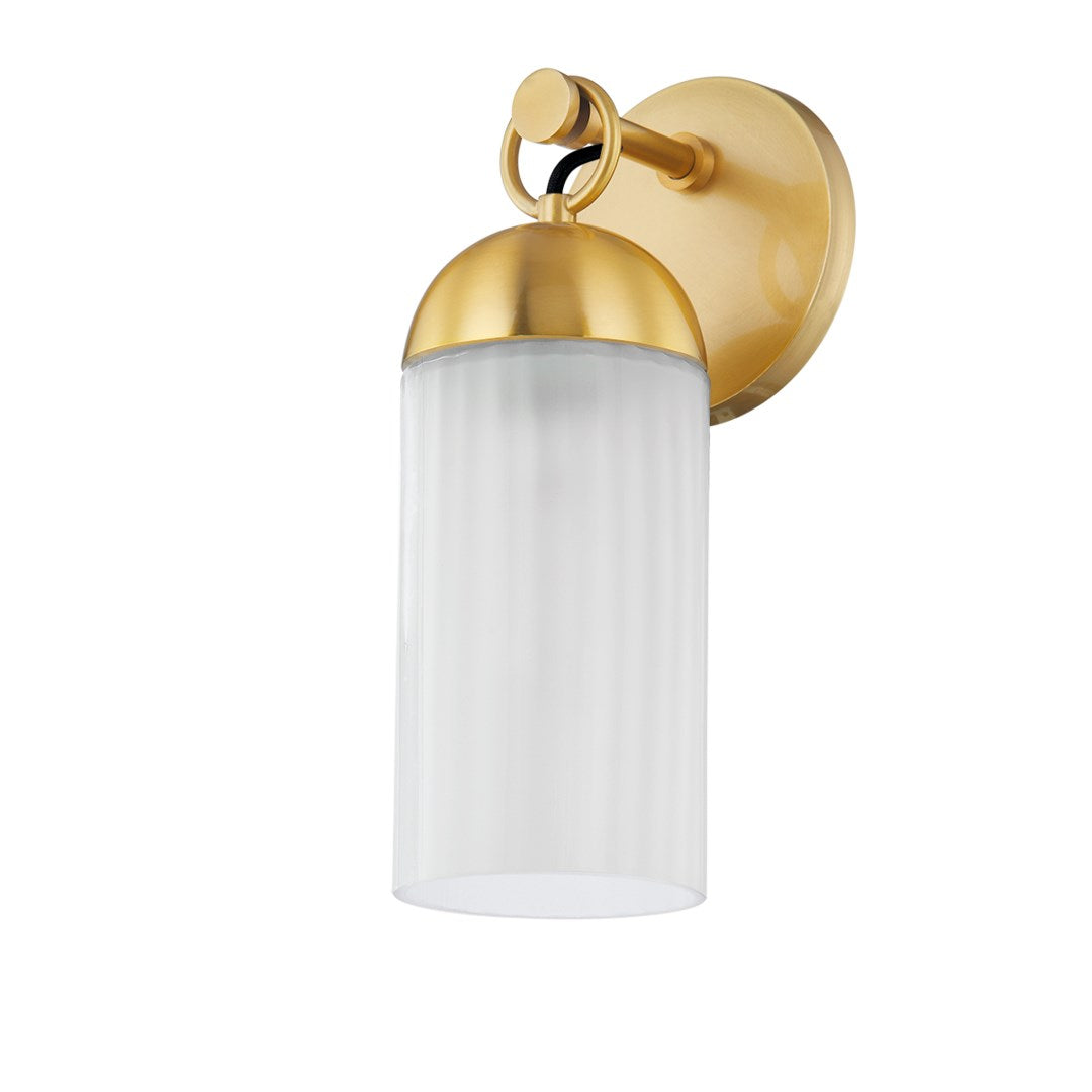 Emory 1 Light Wall Sconce-Mitzi-HVL-H796101-AGB-Wall LightingAged Brass-1-France and Son