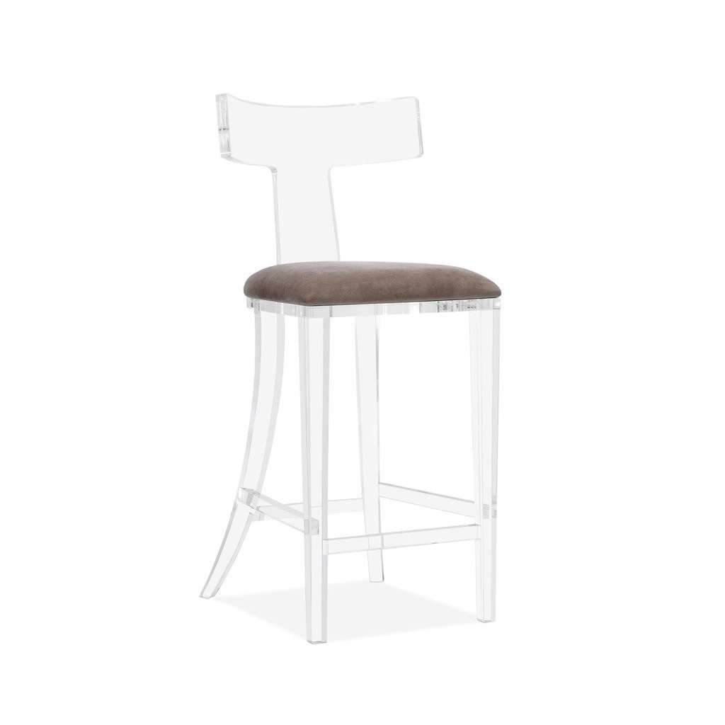 Tristan Klismos Bar Stool-Interlude-INTER-145104-Bar Stools-1-France and Son