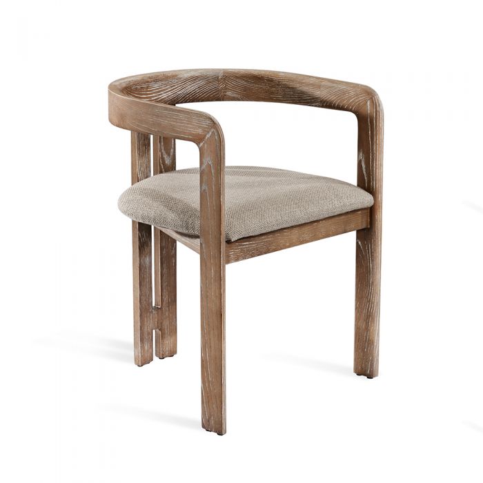 Burke Dining Chair-Interlude-INTER-145245-Dining ChairsShearling-6-France and Son