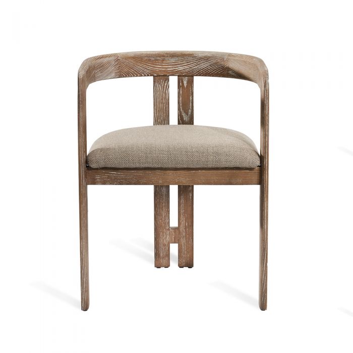 Burke Dining Chair-Interlude-INTER-145247-Dining ChairsFlax-3-France and Son