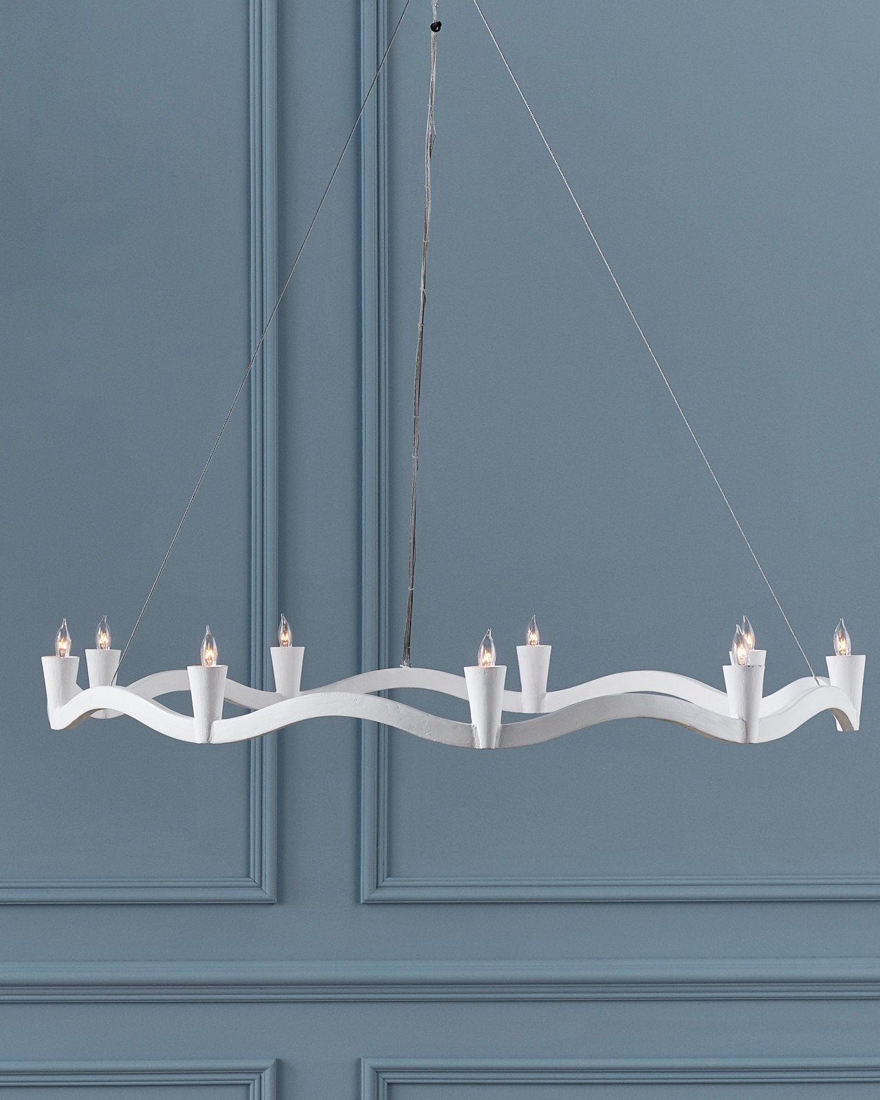 Serpentina White Chandelier