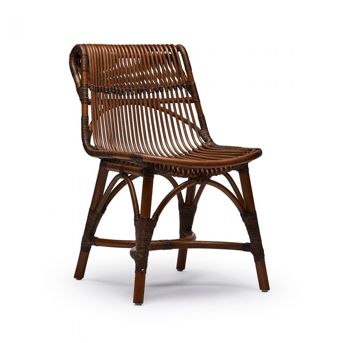 Naples Dining Chair-Interlude-INTER-149944-Dining ChairsAntique Brown-1-France and Son