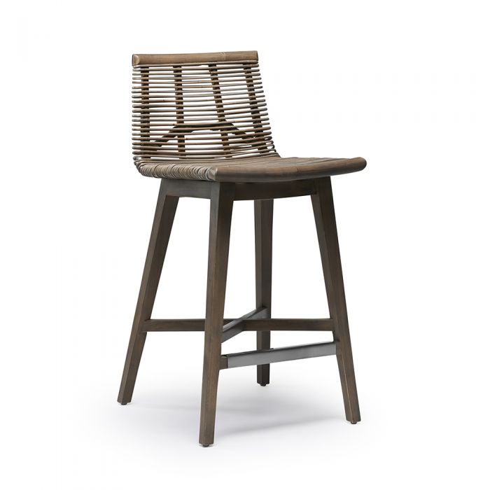 Sanibel Counter Stool-Interlude-INTER-149955-Bar StoolsGrey-9-France and Son