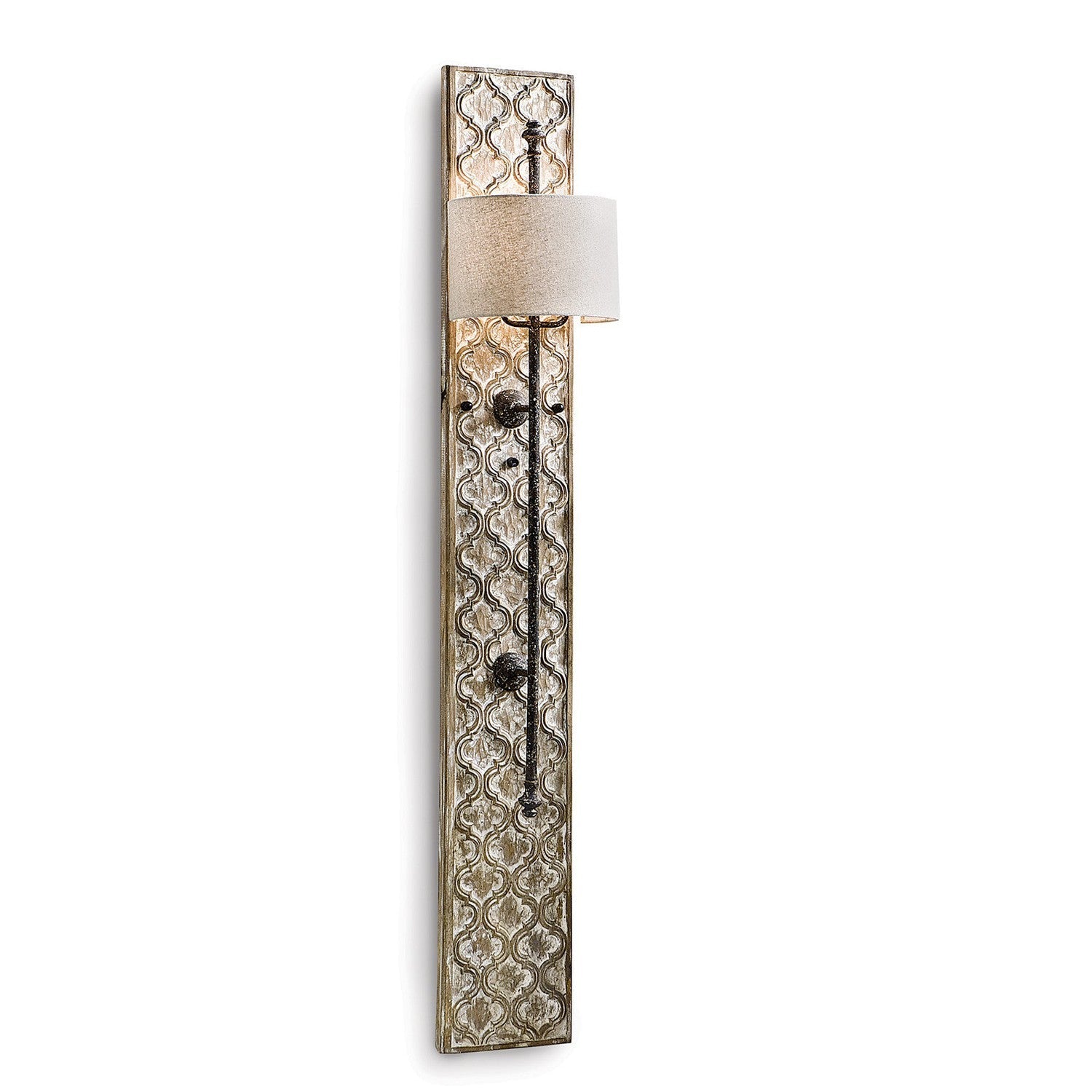 Carved Panel Sconce-Regina Andrew Design-RAD-15-1003-Outdoor Wall Sconces-1-France and Son