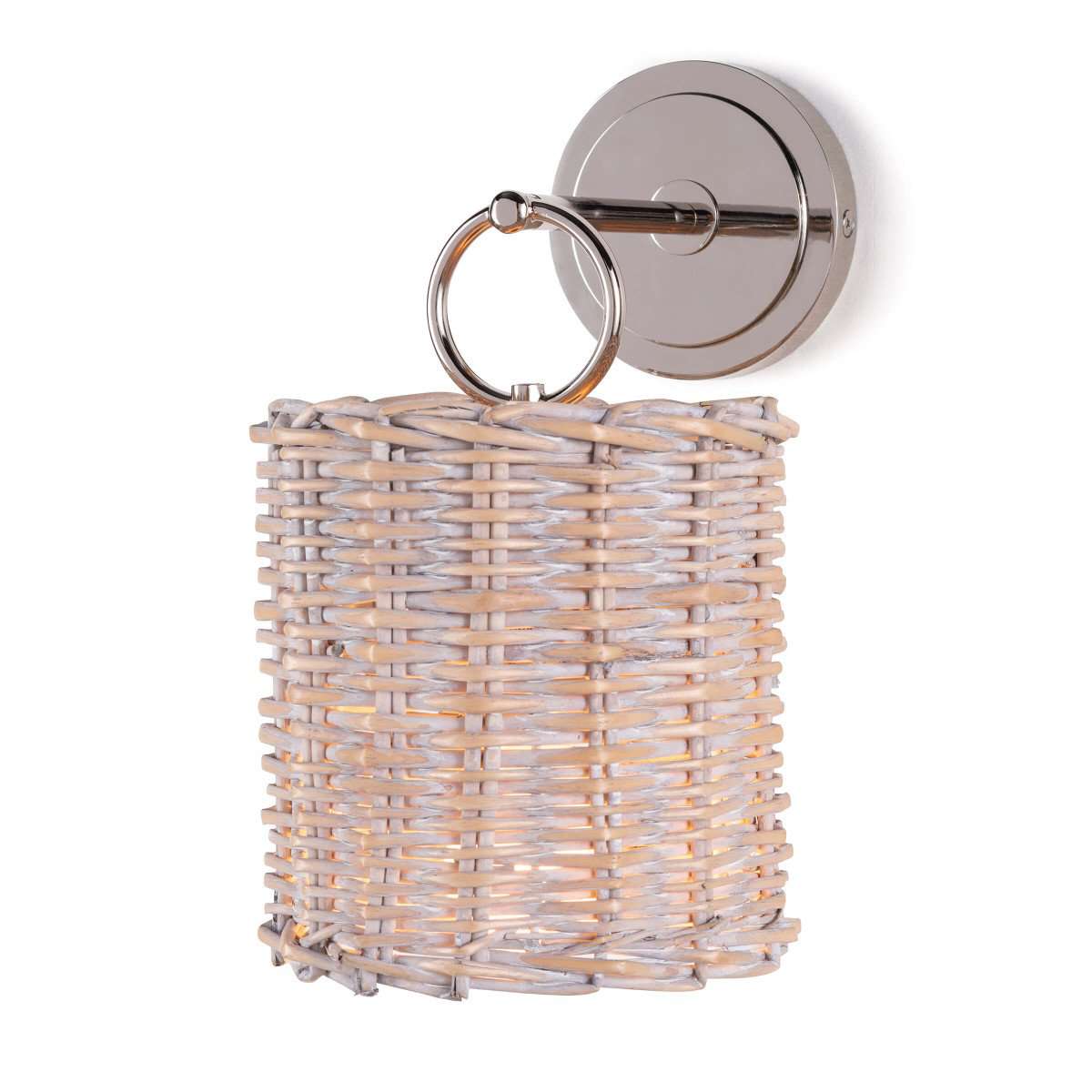 Nantucket Sconce-Regina Andrew Design-RAD-15-1102PN-Wall LightingSilver-5-France and Son