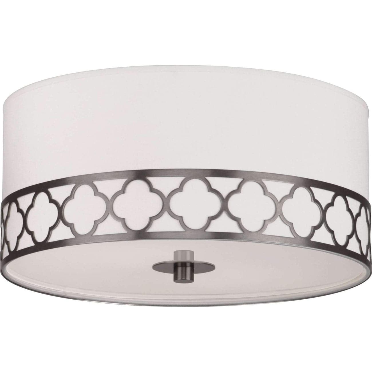 Addison Flushmount-Robert Abbey Fine Lighting-ABBEY-1545-Flush MountsPatina Nickel-1-France and Son