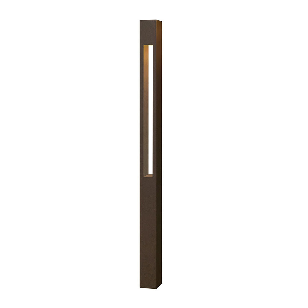 Landscape Atlantis - Atlantis Square Large Bollard-Hinkley Lighting-HINKLEY-15602BZ-Outdoor Post LanternsBronze-1-France and Son