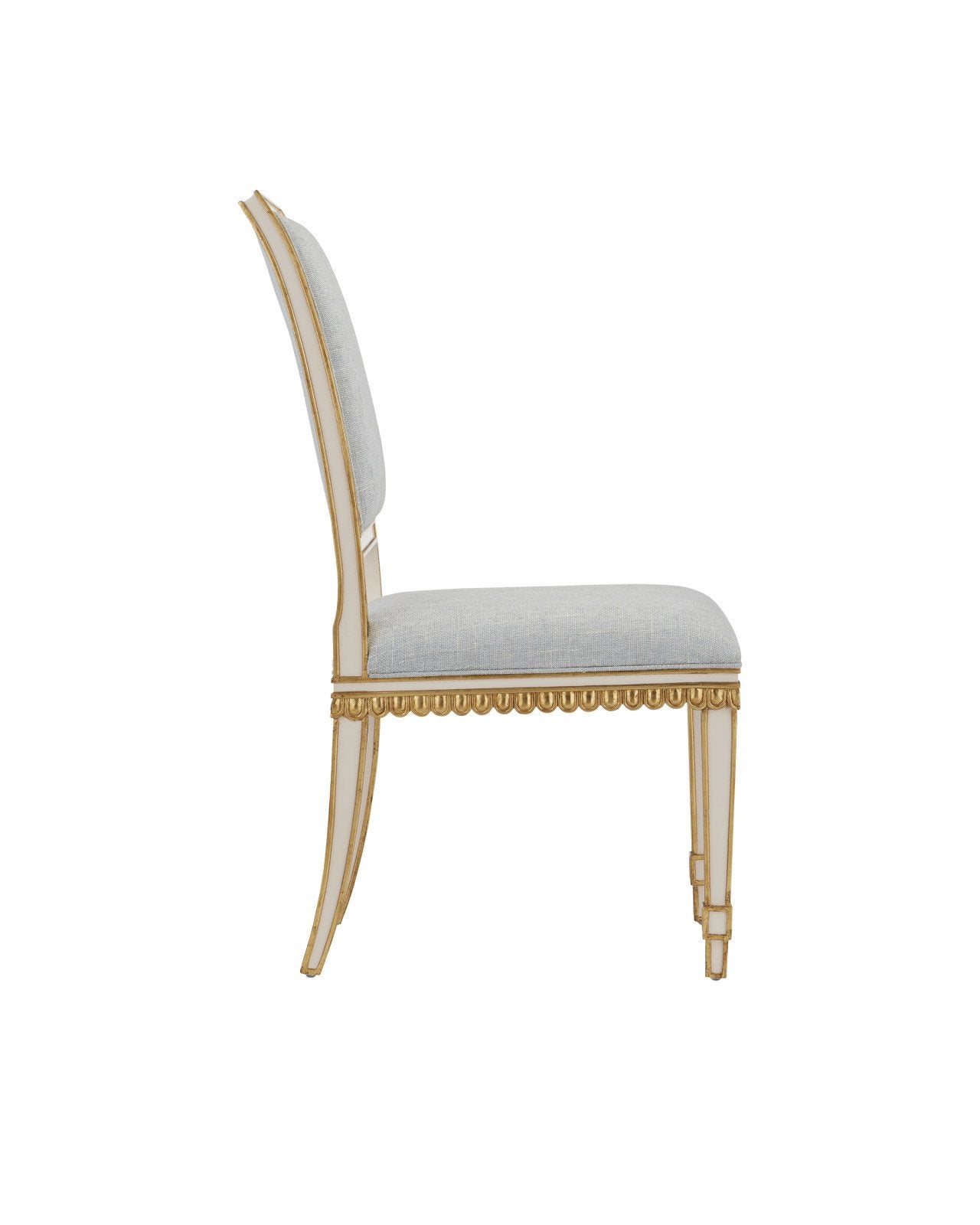 Ines Ivory Chair, Mixology Moonstone