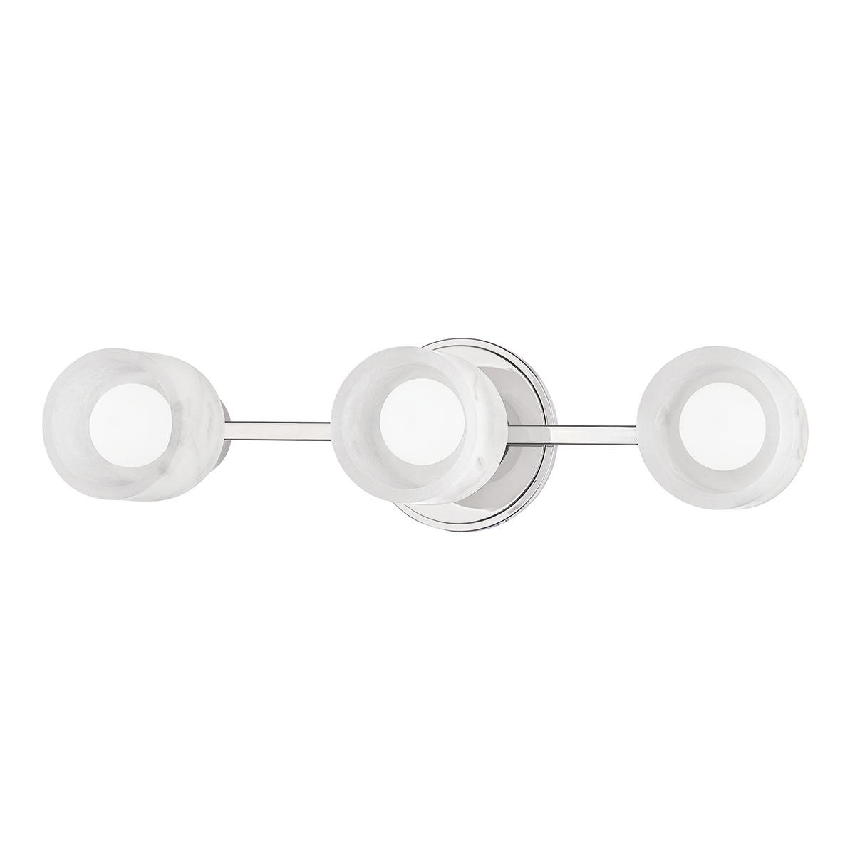 Centerport - 3 Light Bath Bracket-Hudson Valley-HVL-4203-PN-Bathroom LightingPolished Nickel-3-France and Son