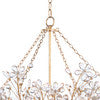 Cheshire Basin Chandelier (Gold Leaf)-Regina Andrew Design-RAD-16-1174GL-Chandeliers-3-France and Son