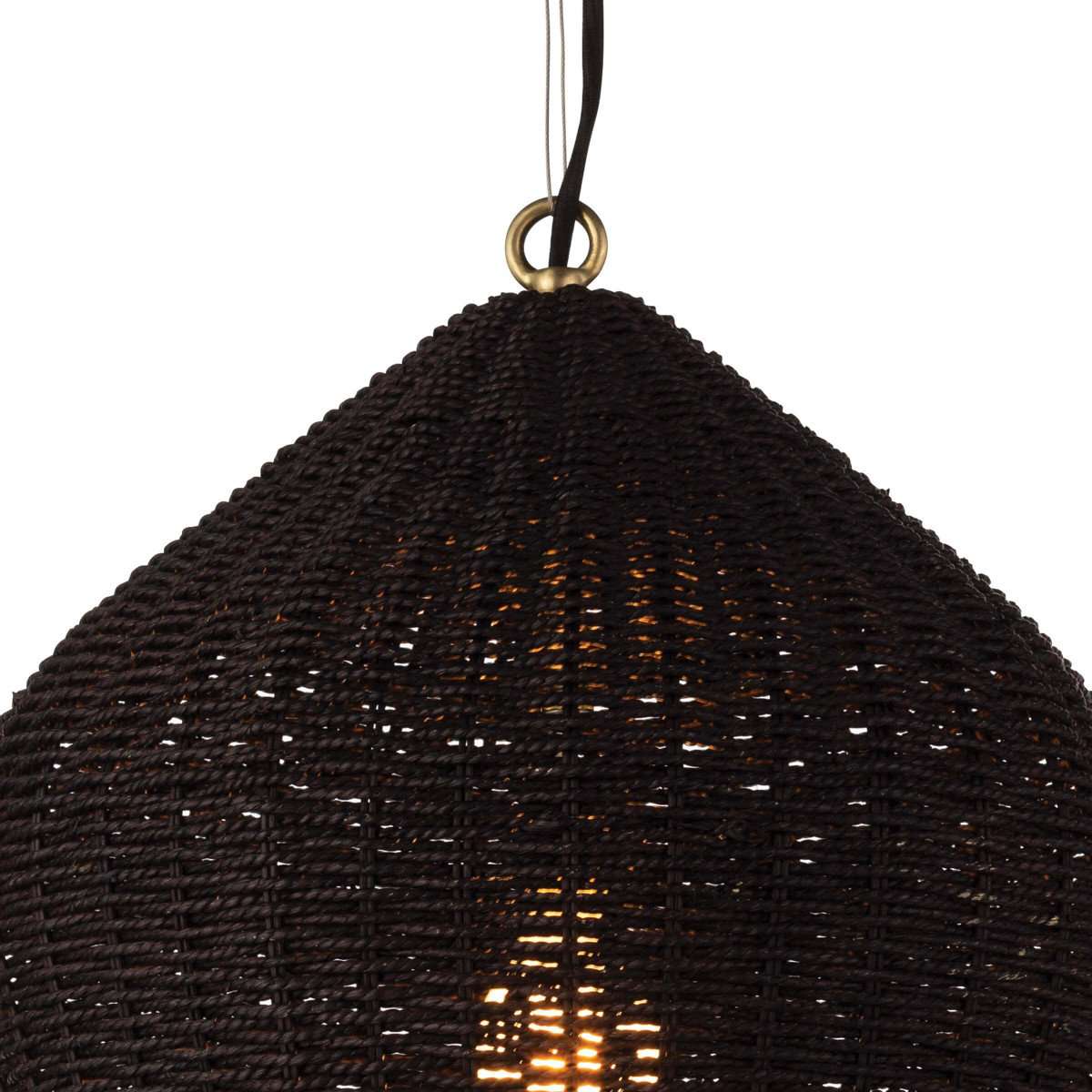 Coastal Living Georgian Pendant-Regina Andrew Design-RAD-16-1261BLK-PendantsBlack-8-France and Son