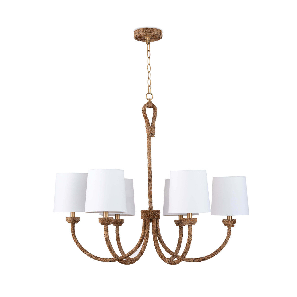 Coastal Living Bimini Chandelier Small-Regina Andrew Design-RAD-16-1272-Chandeliers-1-France and Son