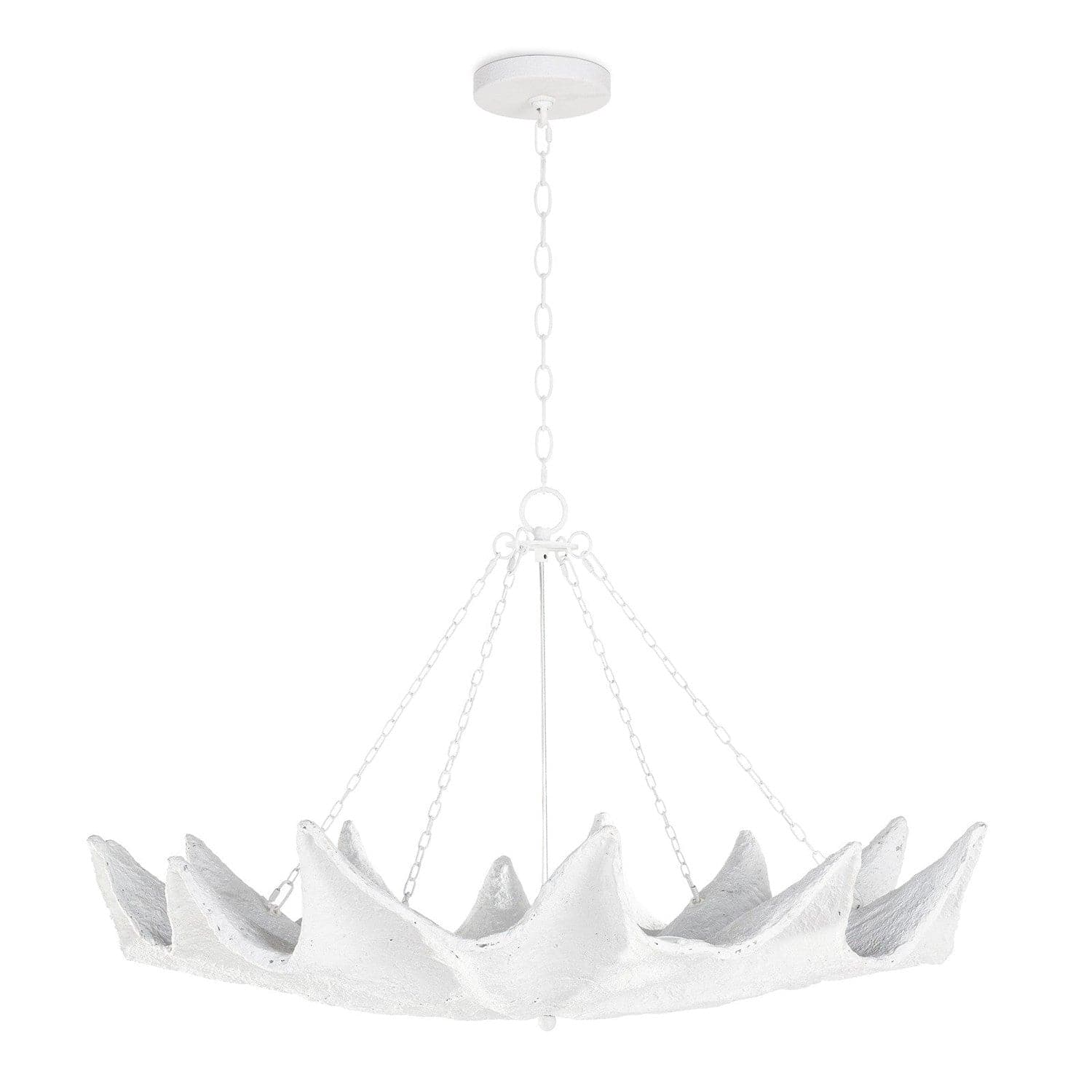 Coastal Living Clam Chandelier-Regina Andrew Design-RAD-16-1415-Chandeliers-1-France and Son