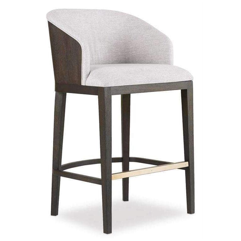 Curata Upholstered Bar Stool-Hooker-HOOKER-1600-20860-DKW-Bar Stools-1-France and Son