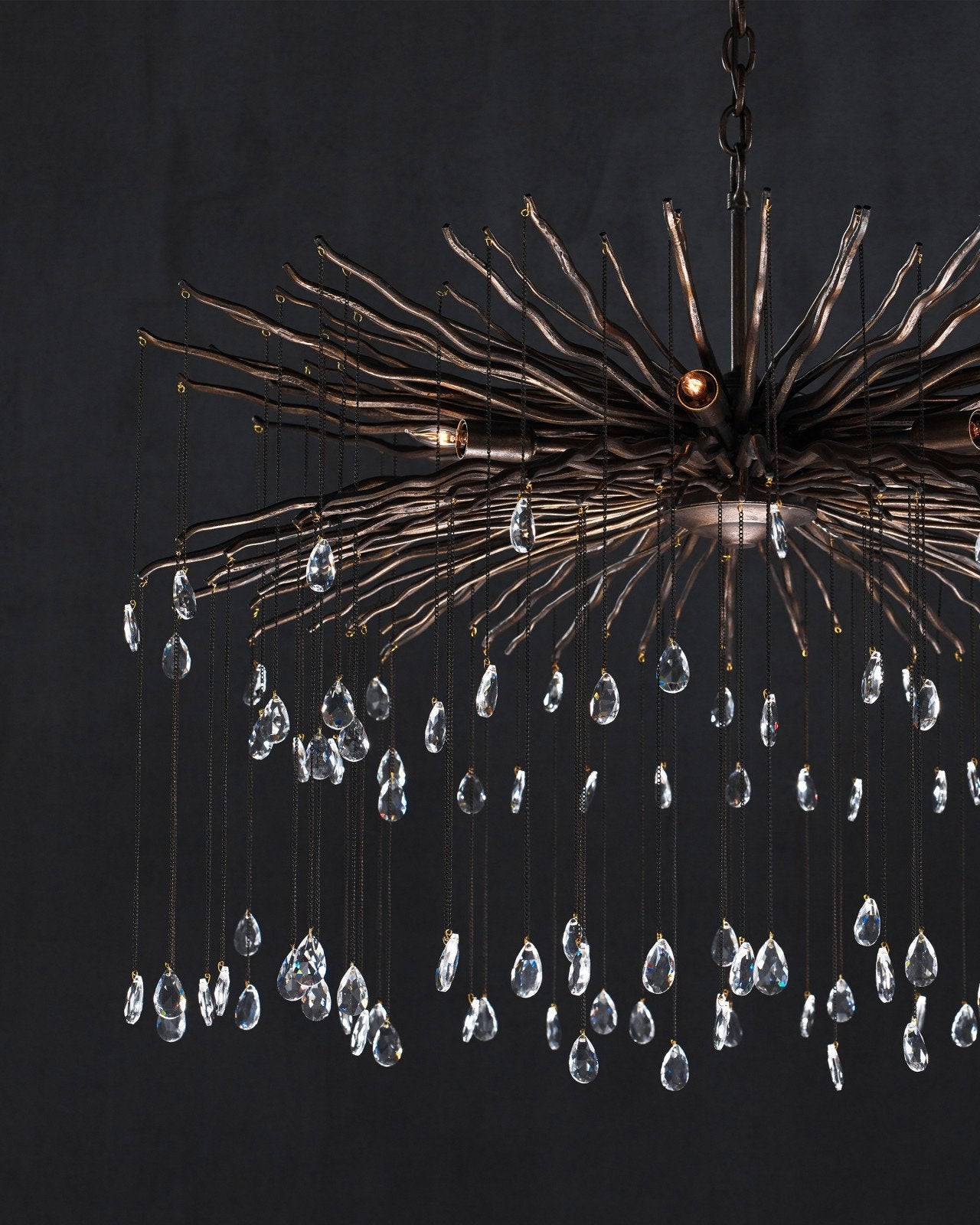 Fen Large Crystal Chandelier