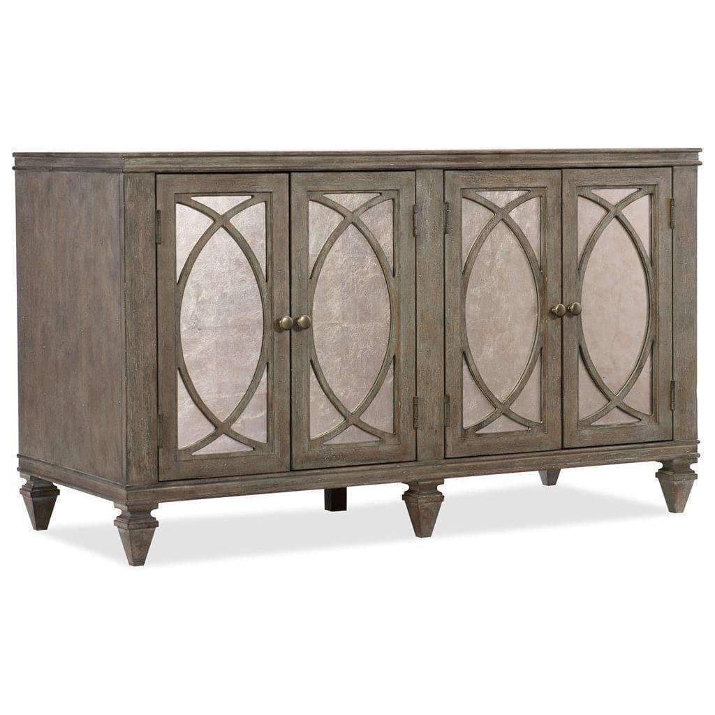 Rustic Glam Credenza-Hooker-HOOKER-1641-10464-LTWD-Sideboards & Credenzas-1-France and Son